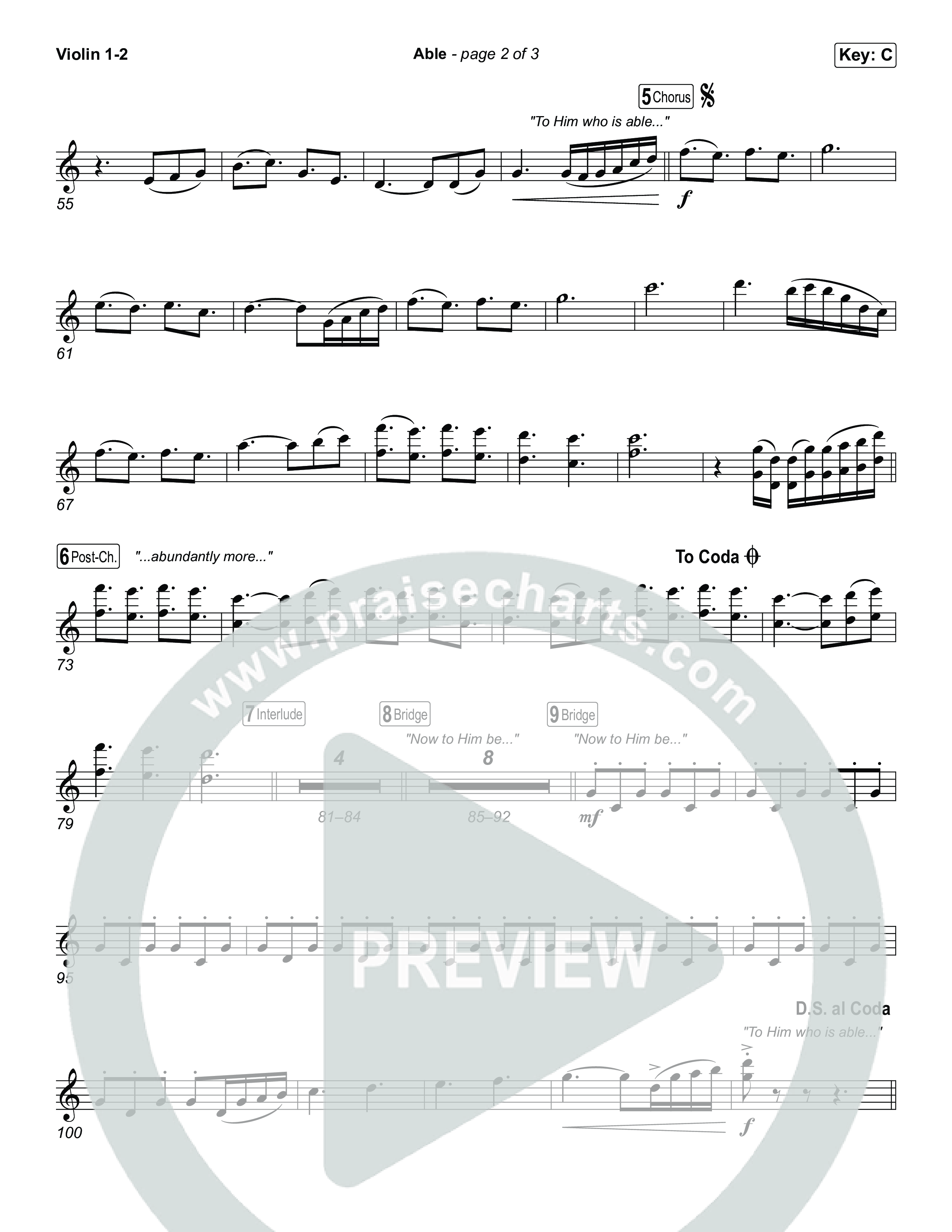 Able Violin 1,2 (Phil Wickham)