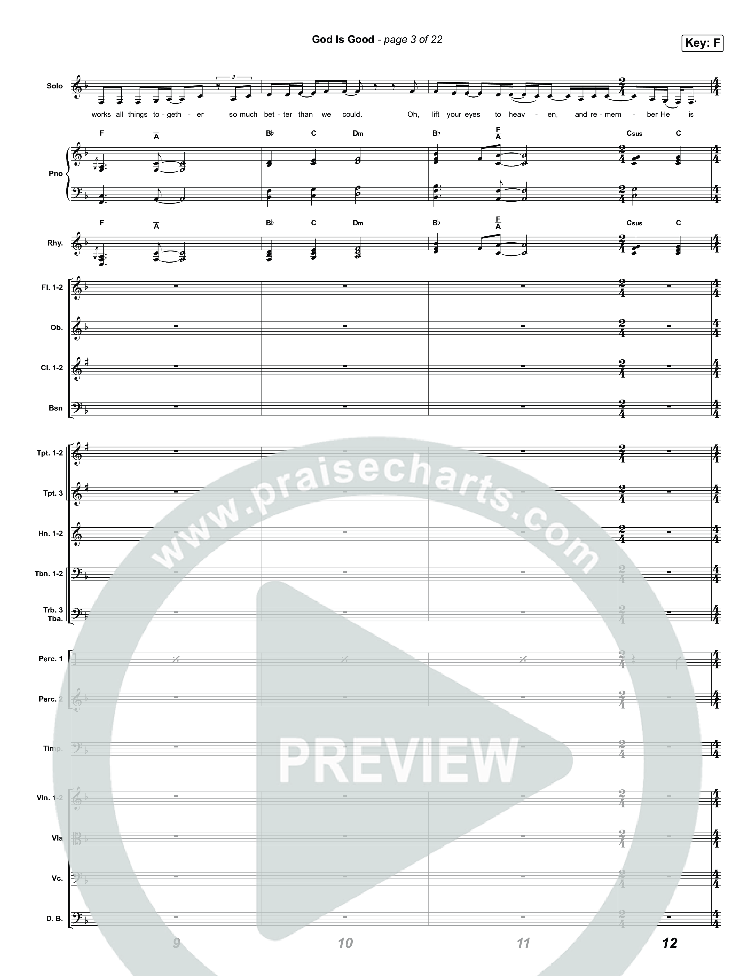 God Is Good Orchestration (Phil Wickham)