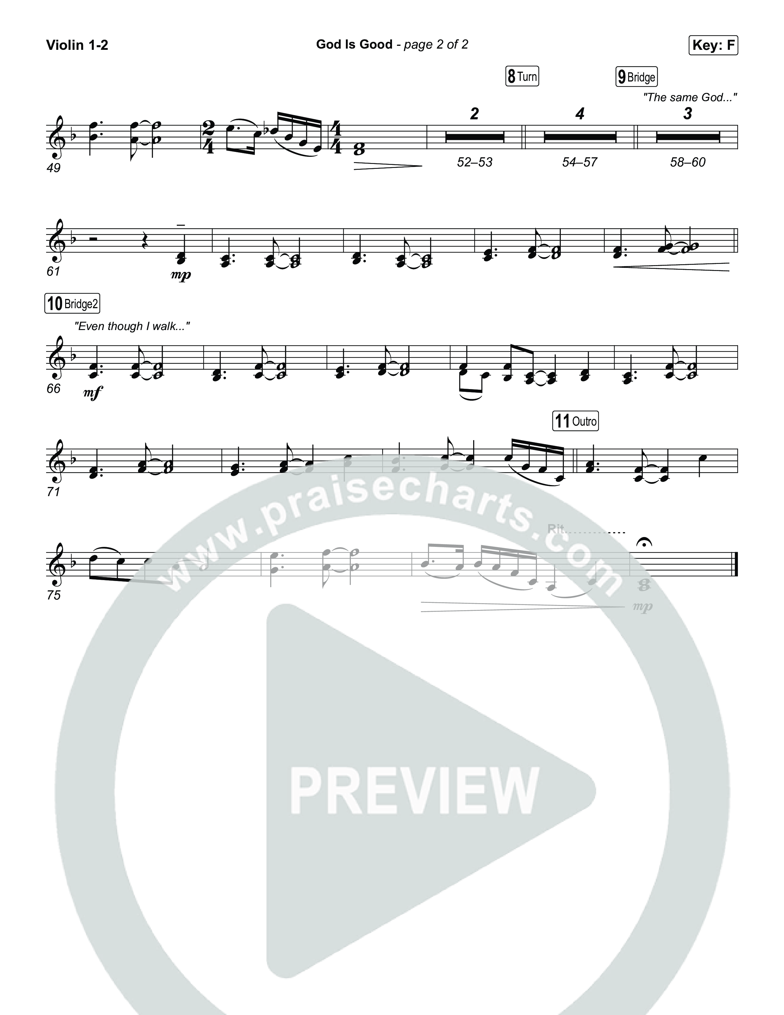 God Is Good String Pack (Phil Wickham)