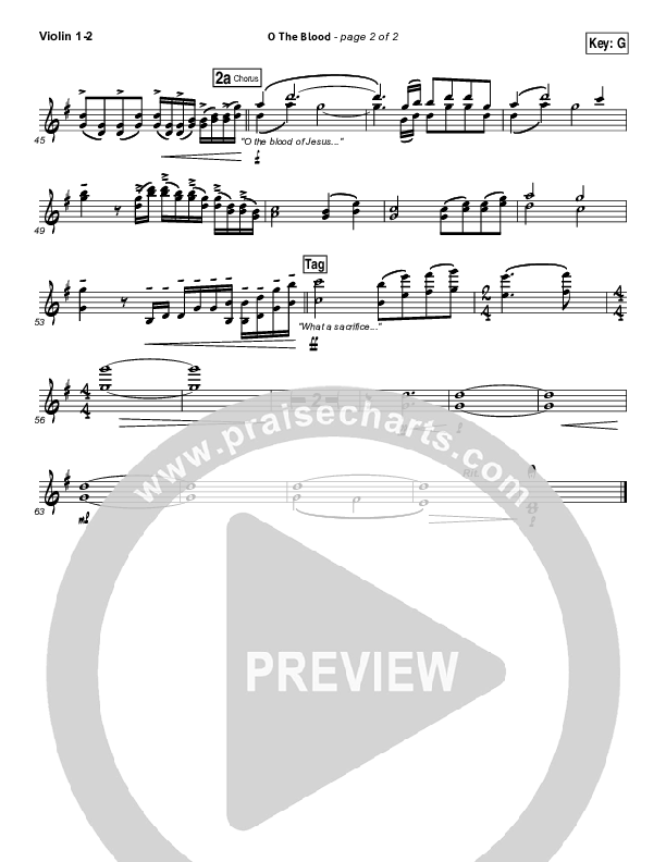 O The Blood Violin 1,2 (Gateway Worship)