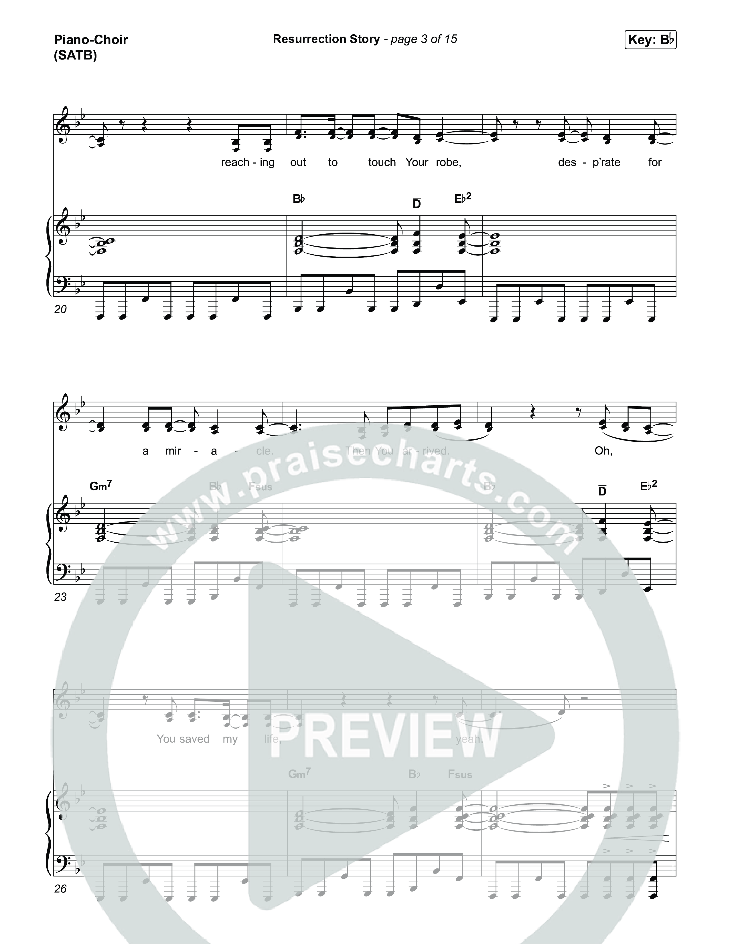 Resurrection Story Piano/Vocal Pack (Phil Wickham)