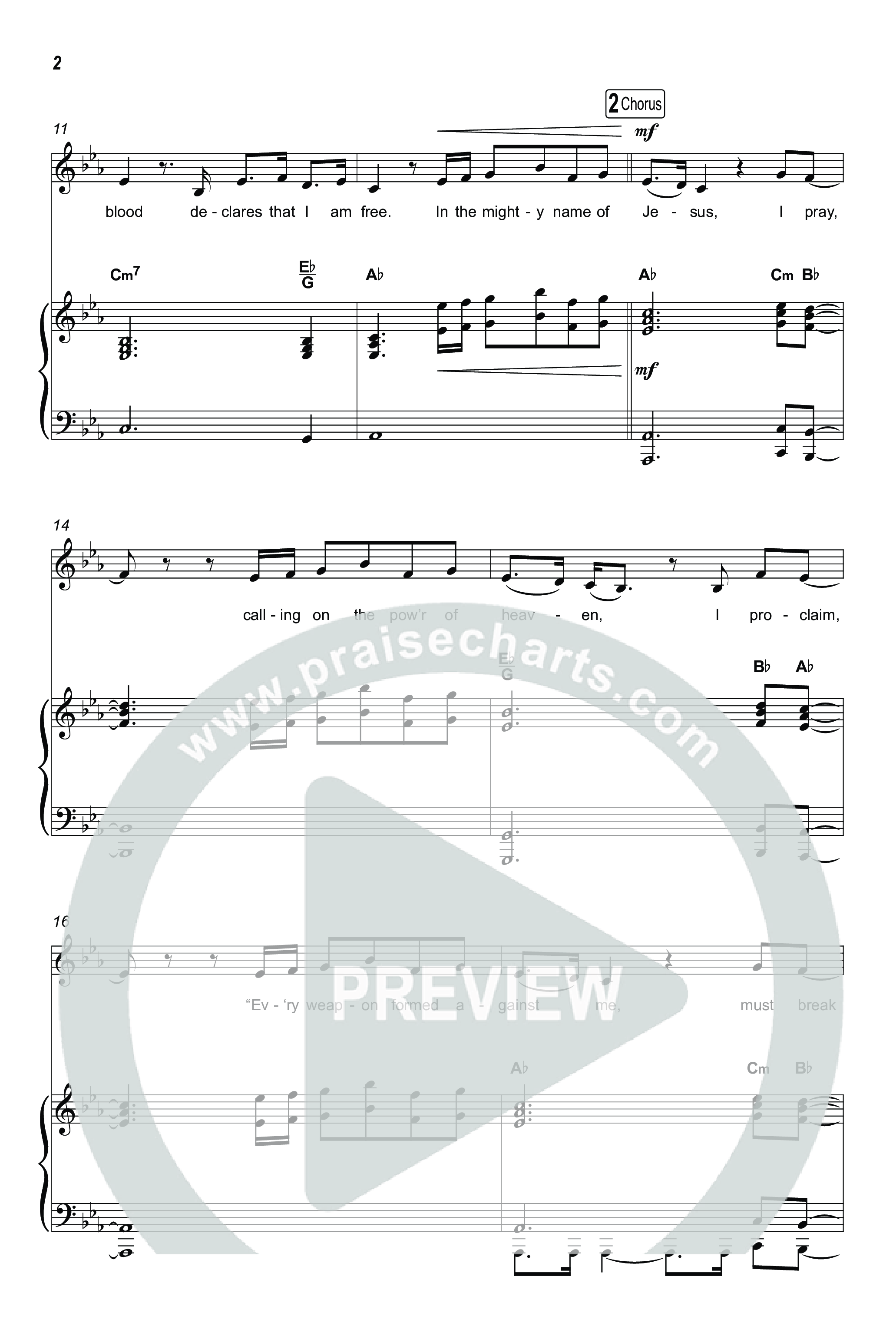 Mighty Name Of Jesus (Choral Anthem SATB) Octavo (SATB & Pno) (The Belonging Co / Hope Darst / Arr. Luke Gambill)