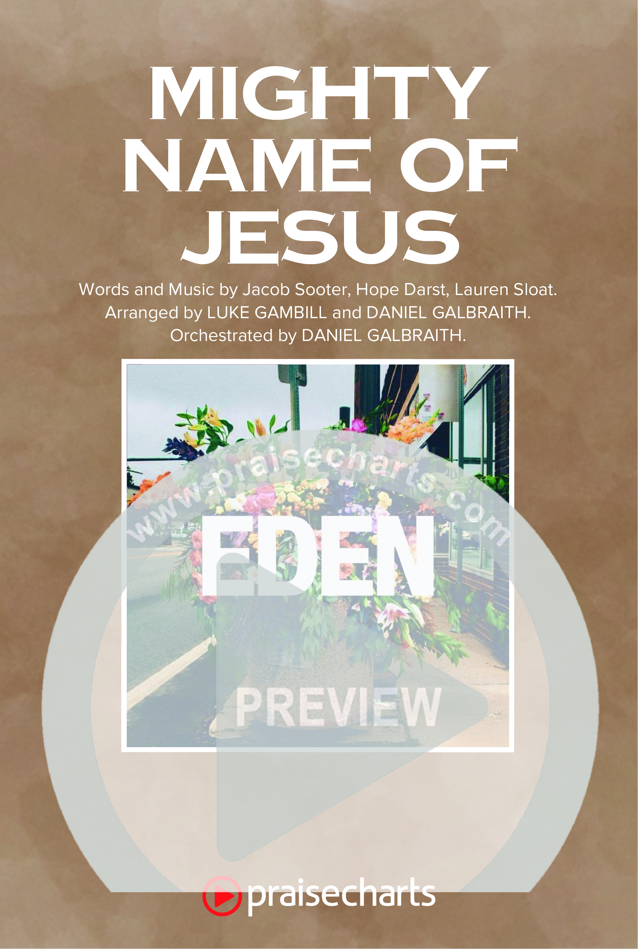 Mighty Name Of Jesus (Unison/2-Part) Octavo Cover Sheet (The Belonging Co / Hope Darst / Arr. Luke Gambill)