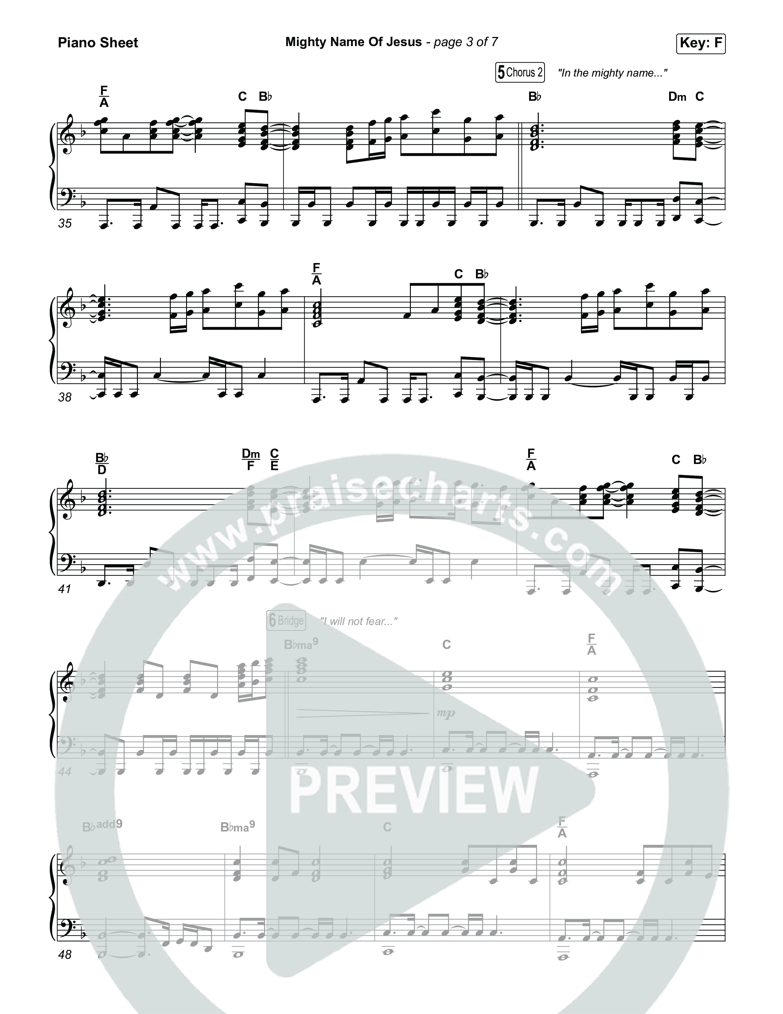 Mighty Name Of Jesus (Unison/2-Part) Piano Sheet (The Belonging Co / Hope Darst / Arr. Luke Gambill)