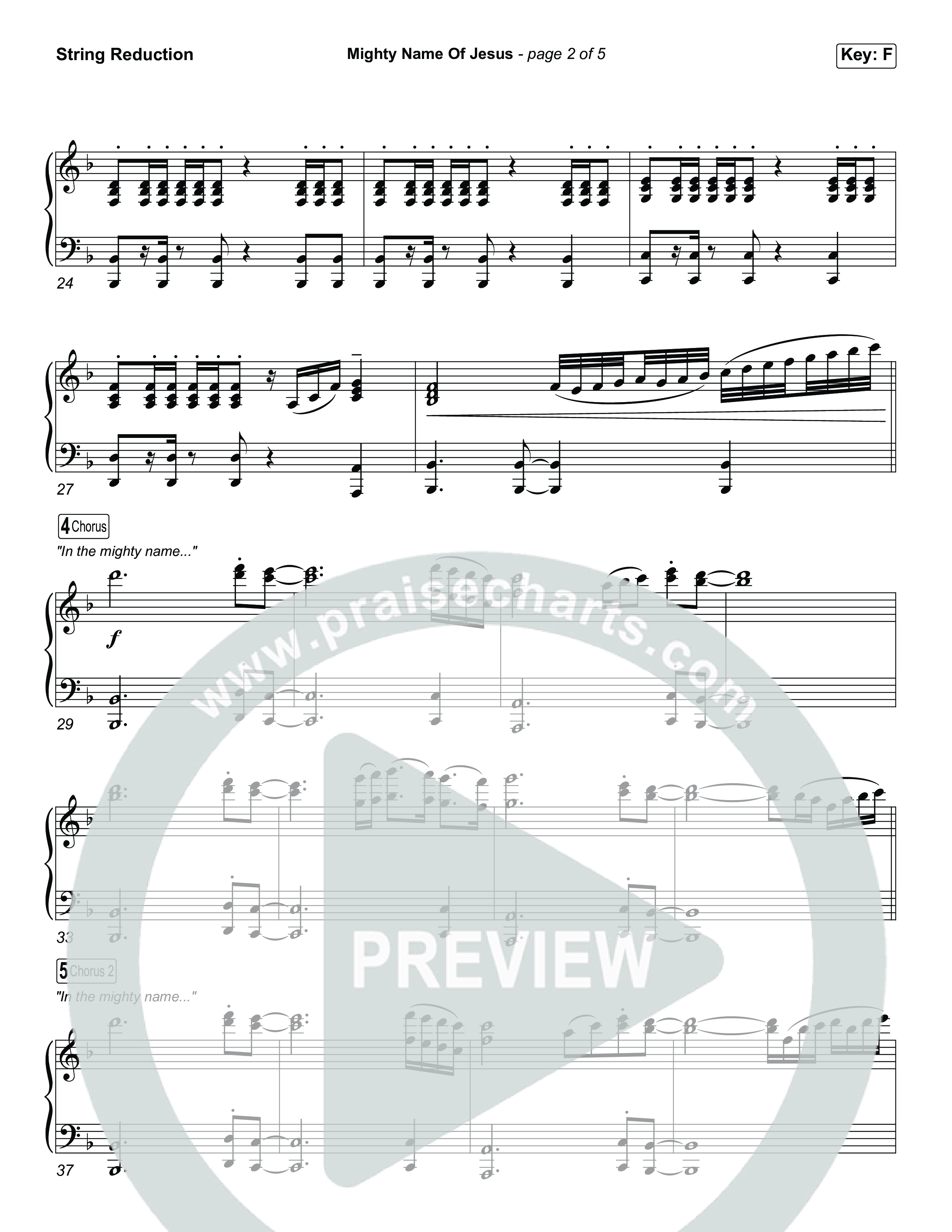 Mighty Name Of Jesus (Sing It Now) String Reduction (The Belonging Co / Hope Darst / Arr. Luke Gambill)