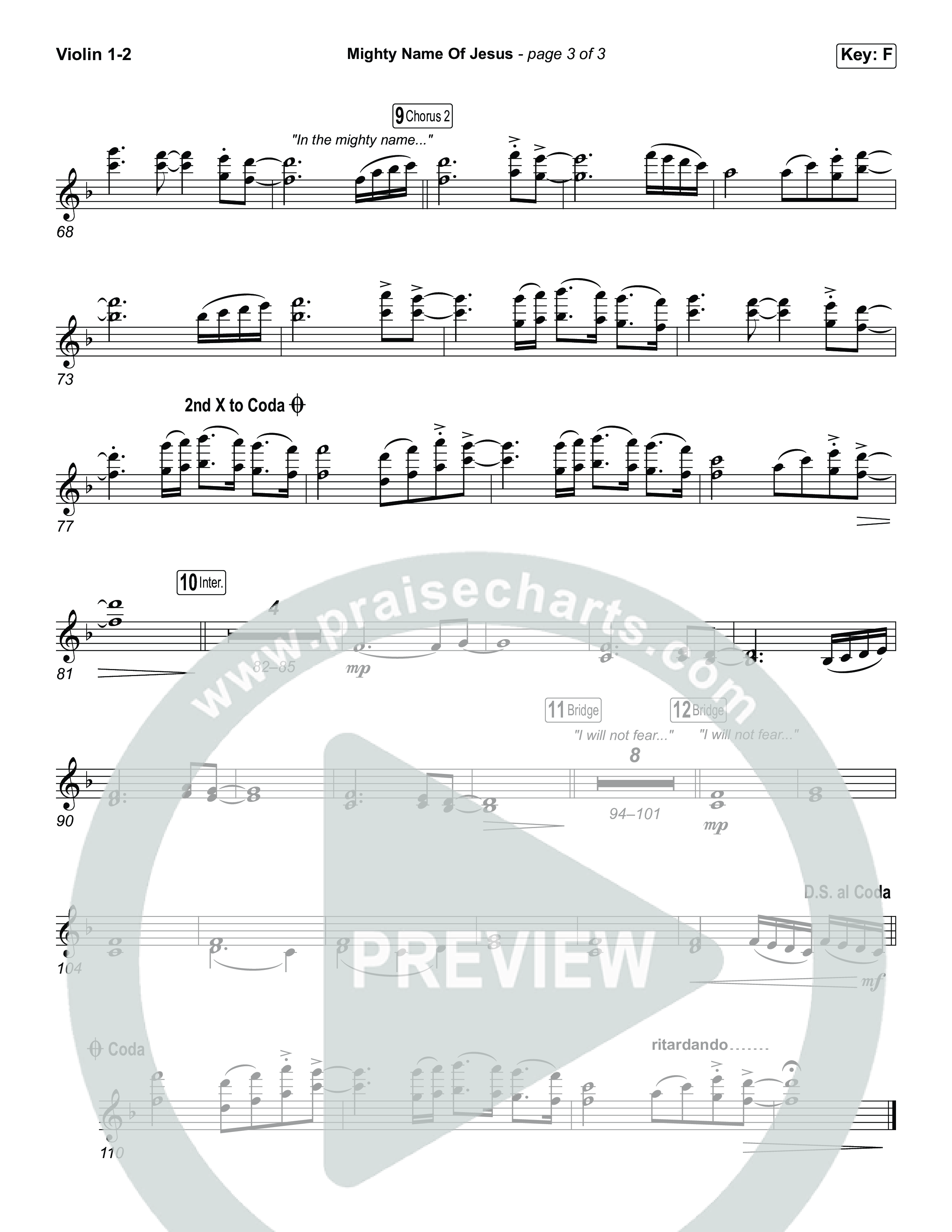 Mighty Name Of Jesus (Sing It Now) String Pack (The Belonging Co / Hope Darst / Arr. Luke Gambill)