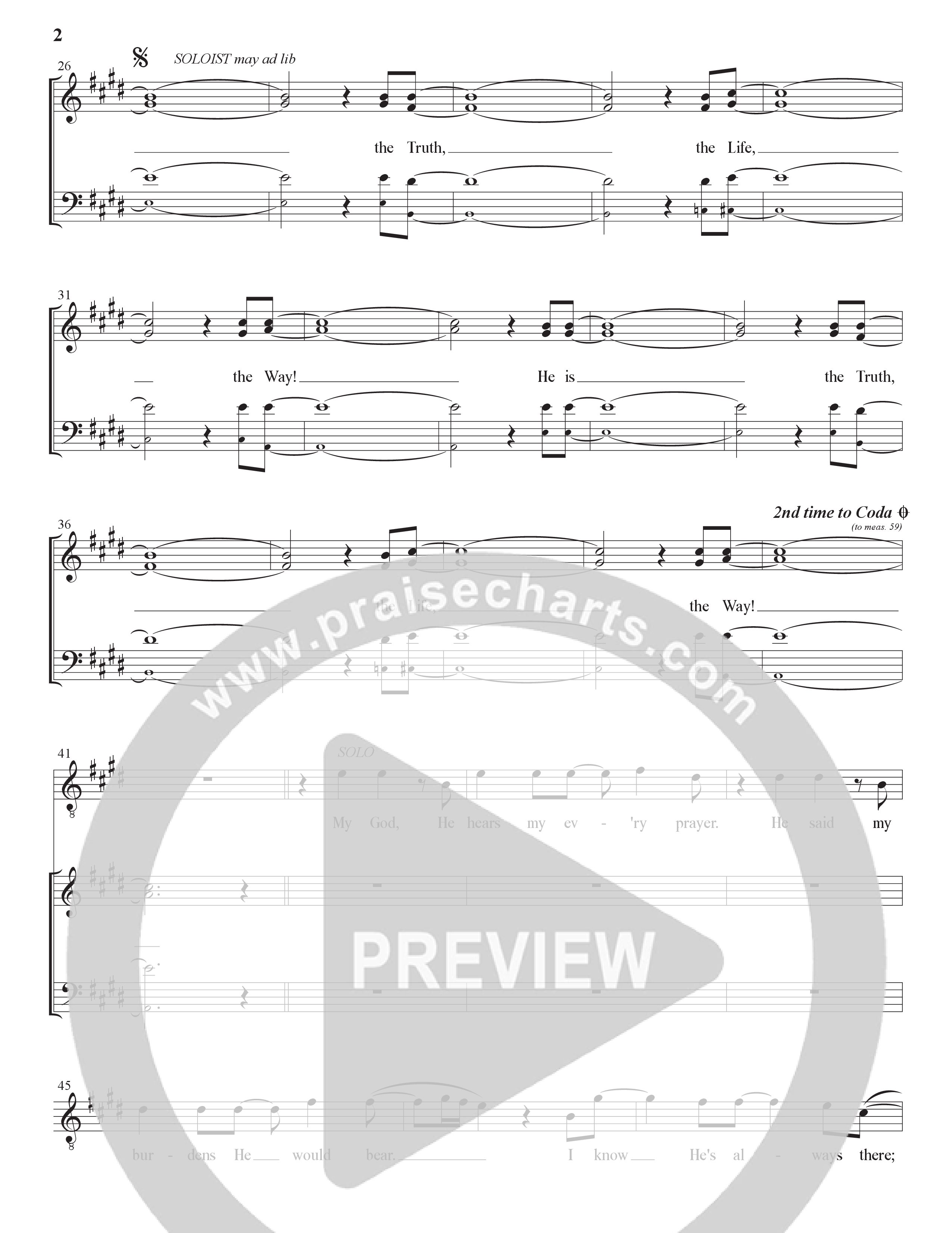 Jesus Is (Choral Anthem SATB) Choir Sheet (SATB) (The Brooklyn Tabernacle Choir / Arr. Carol Cymbala / Orch. J. Daniel Smith)