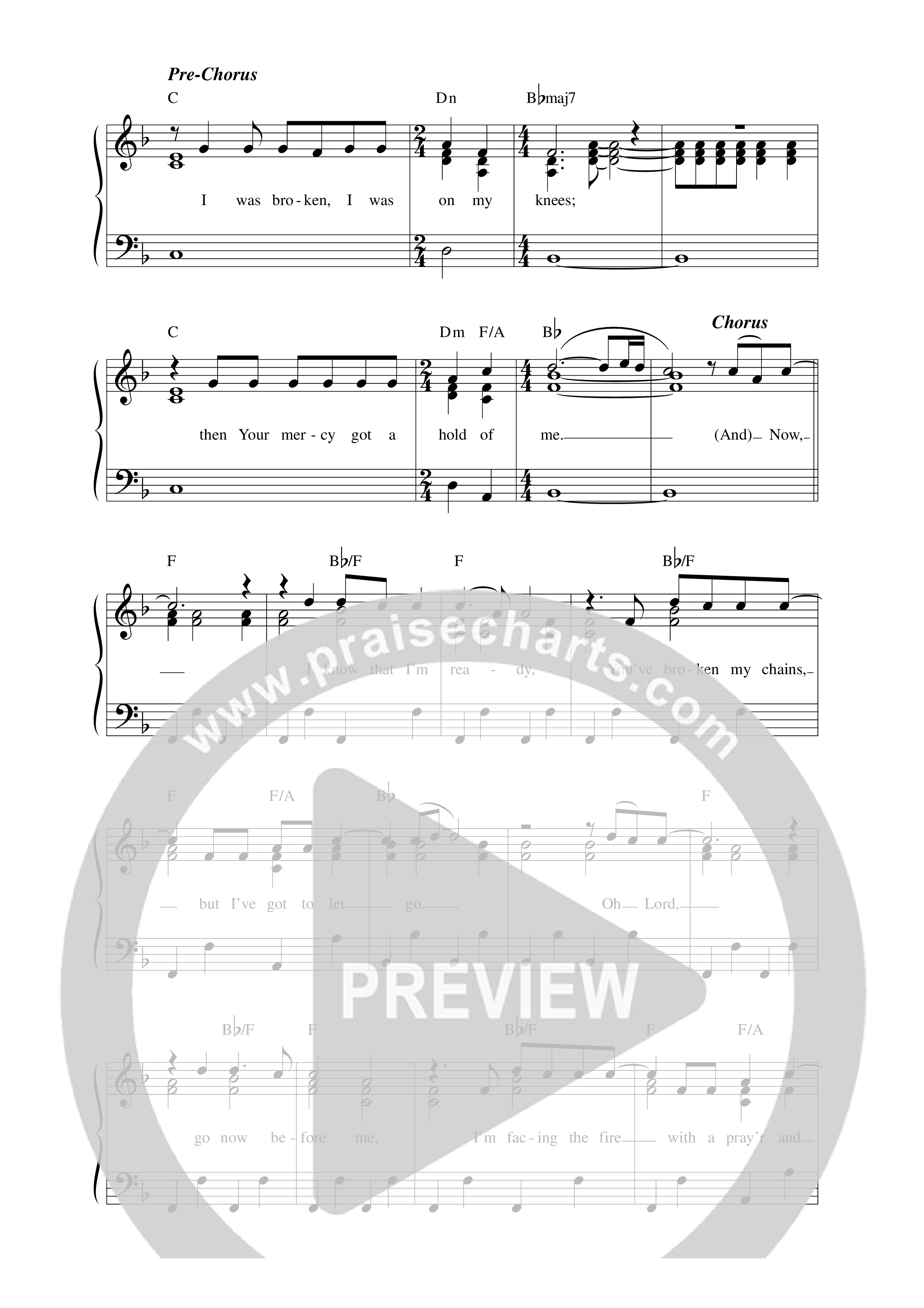 Prepare The Way Lead Sheet Melody (Steph Macleod)