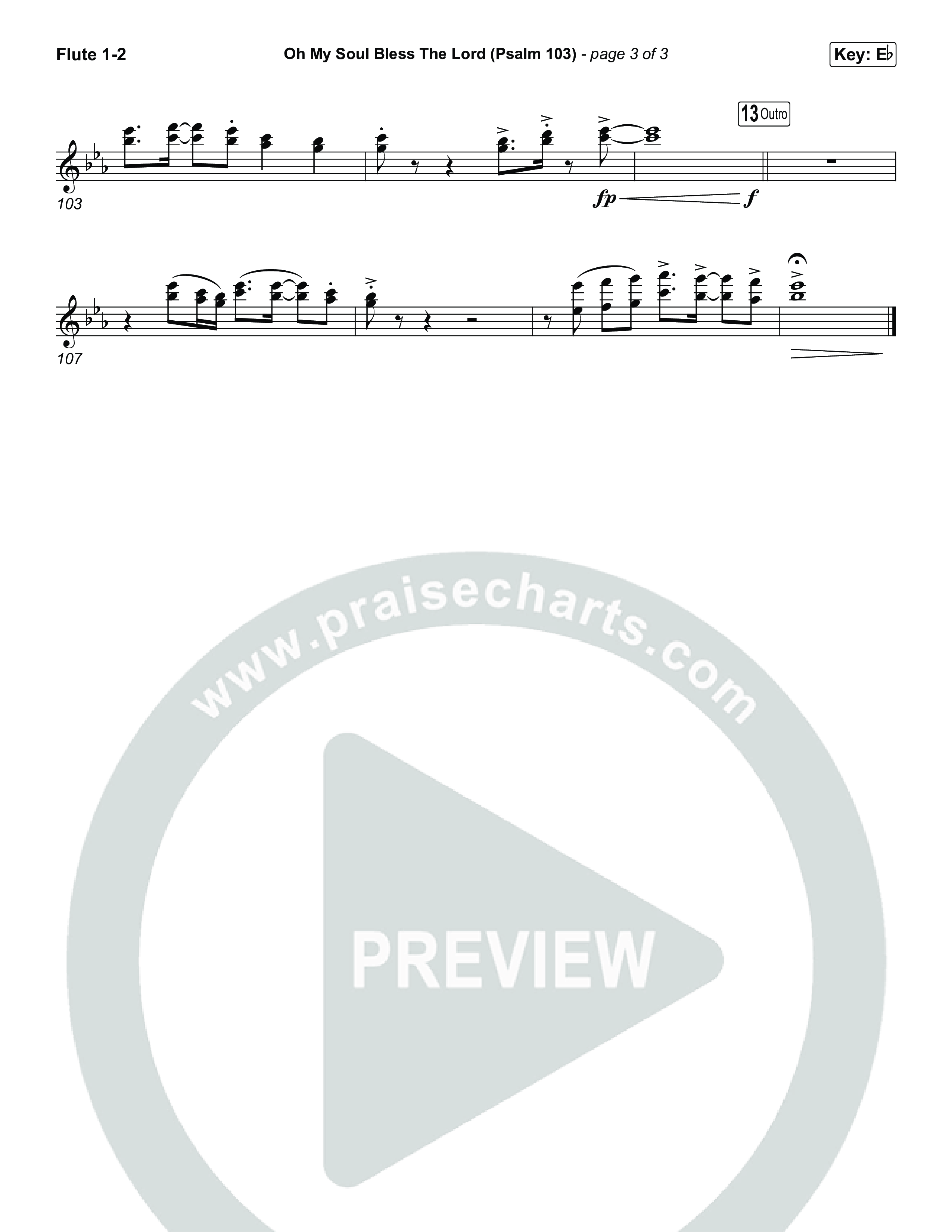 Oh My Soul Bless The Lord (Psalm 103) (Unison/2-Part) Wind Pack (The Worship Initiative / Arr. Luke Gambill)