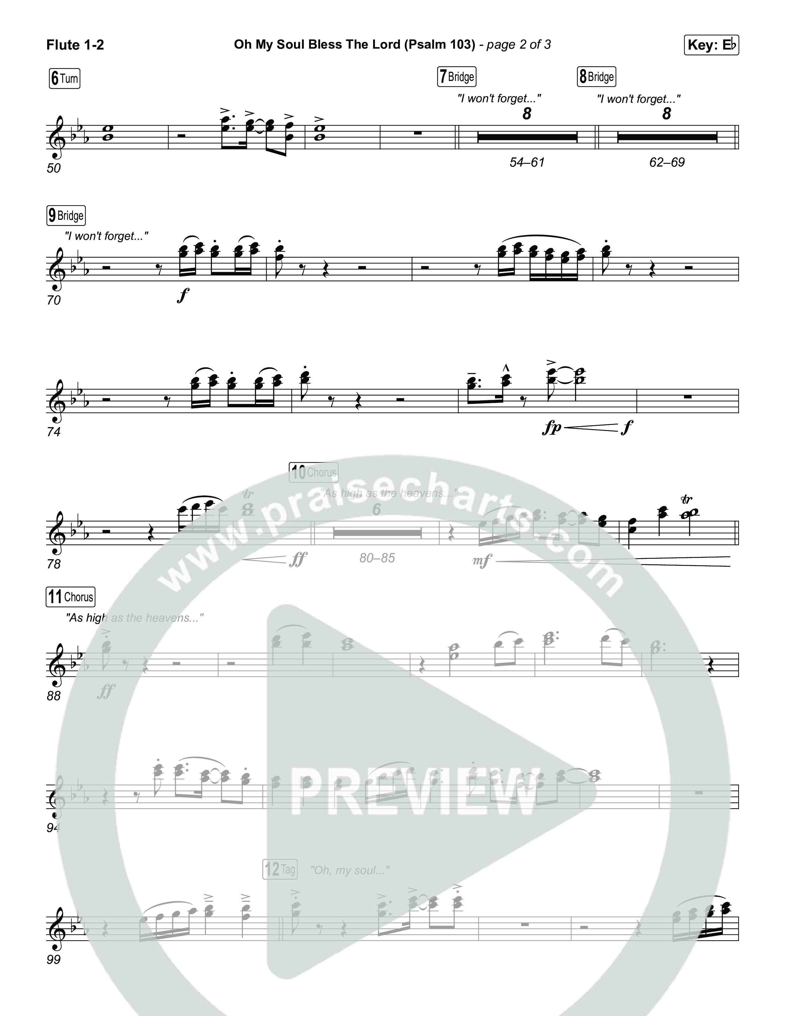 Oh My Soul Bless The Lord (Psalm 103) (Sing It Now) Wind Pack (The Worship Initiative / Arr. Luke Gambill)