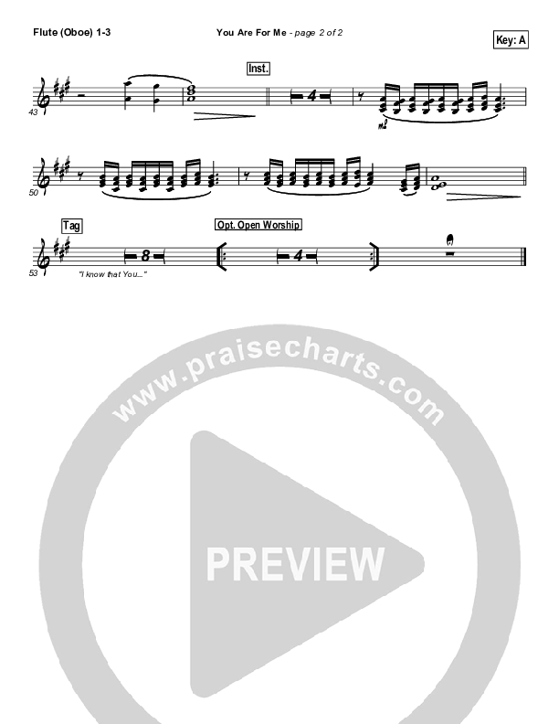 You Are For Me Wind Pack (Gateway Worship)