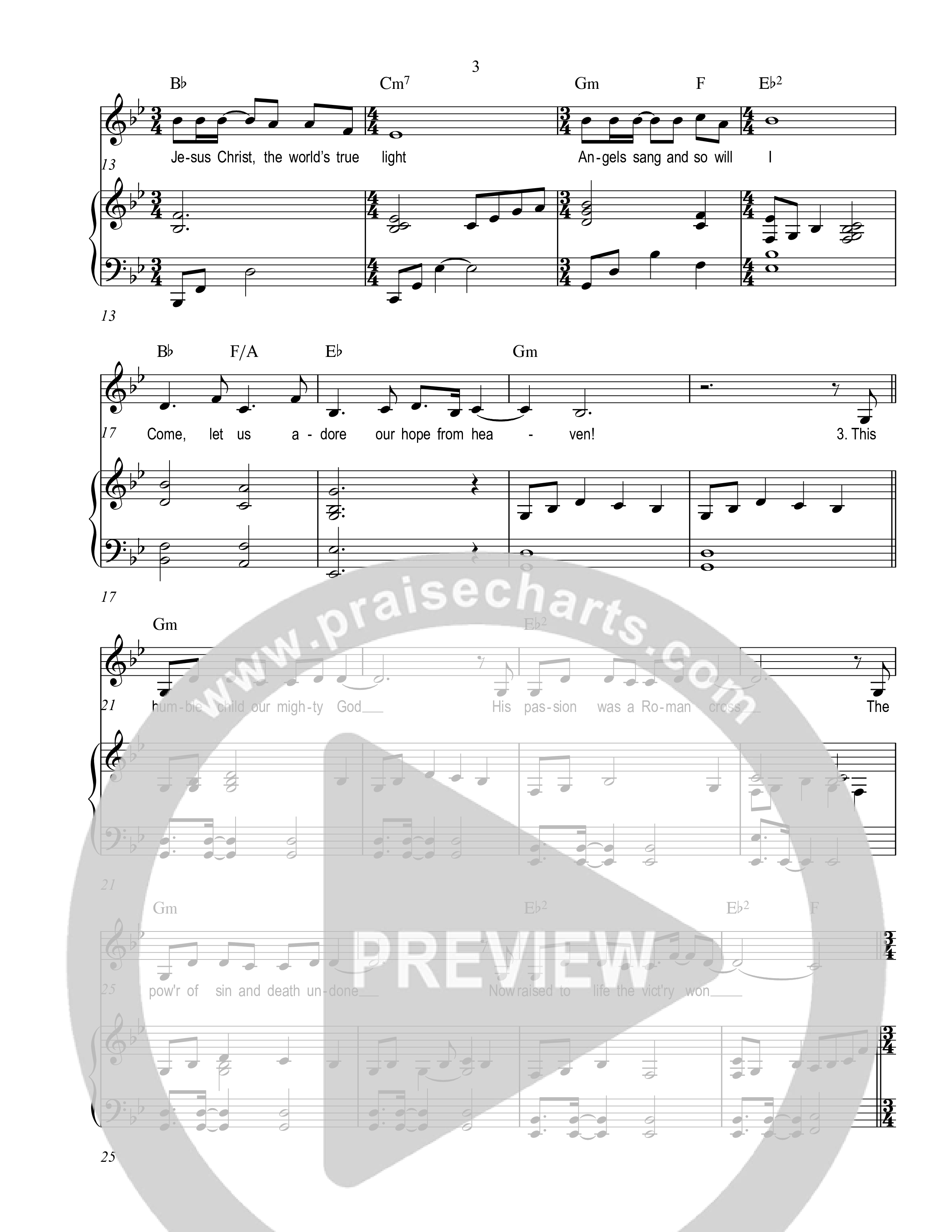 Hope From Heaven Rhythm/Vocal (Ezra Worship Initiative)