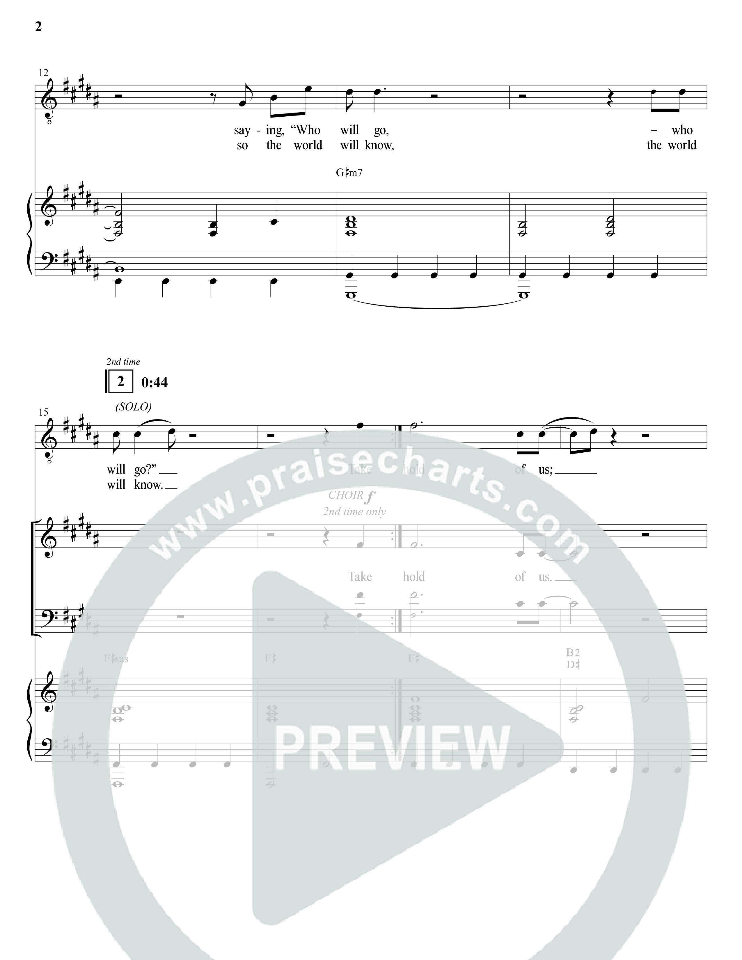 Let Your Kingdom Come (Choral Anthem SATB) Anthem (SATB/Piano) (The Brooklyn Tabernacle Choir / Arr. Carol Cymbala / Orch. Jason Michael Webb)