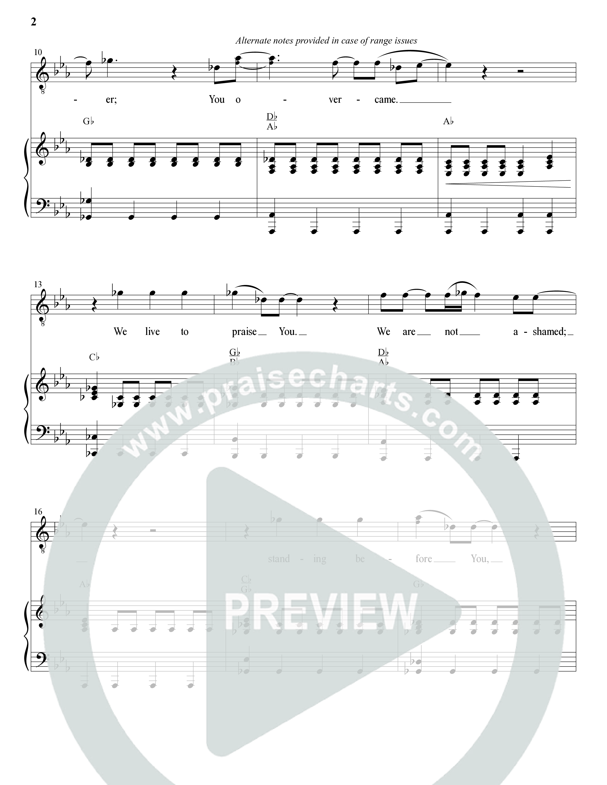We Lift Your Name (Choral Anthem SATB) Anthem (SATB/Piano) (The Brooklyn Tabernacle Choir / Arr. Carol Cymbala / Orch. Chris McDonald)