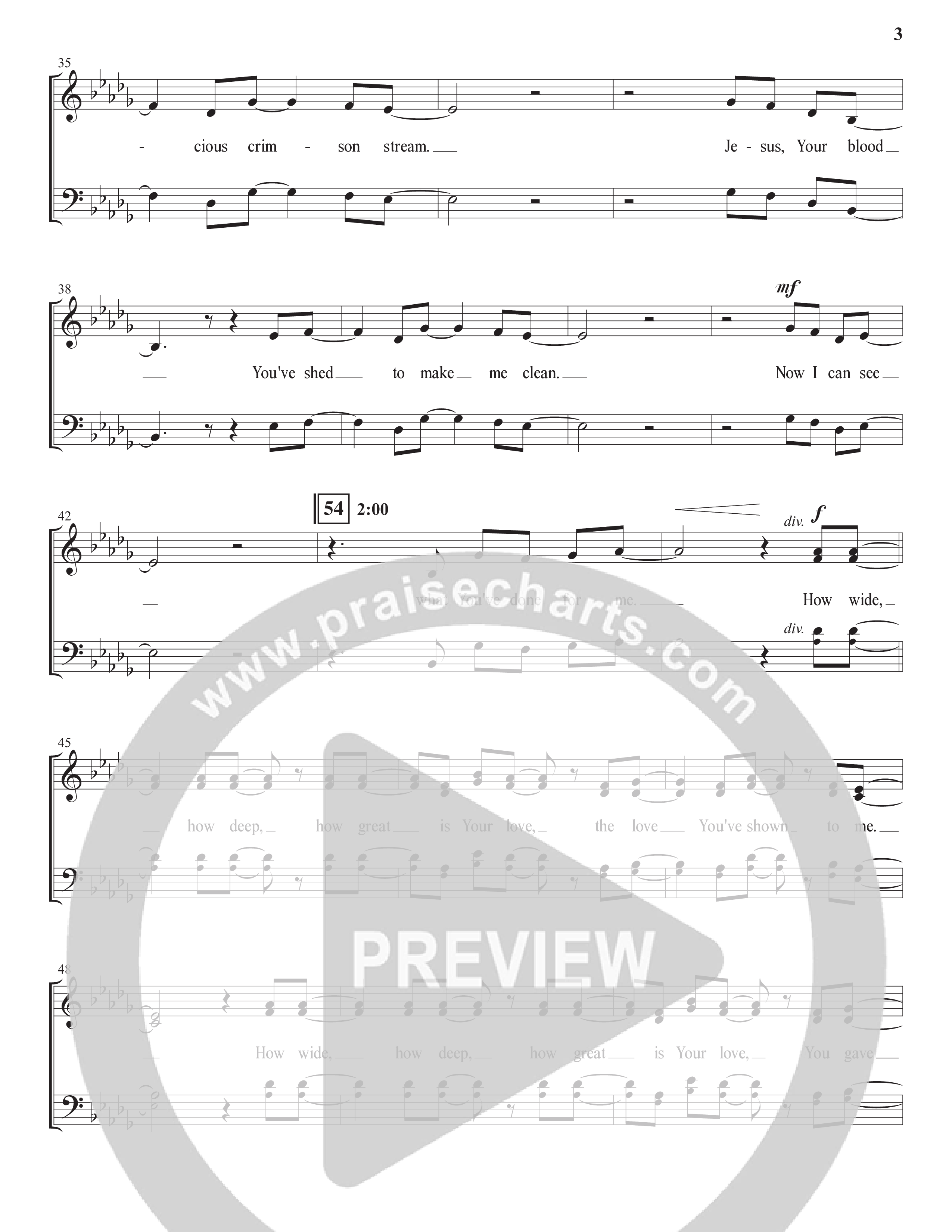 How Great Is Your Love (Choral Anthem SATB) Choir Sheet (SATB) (The Brooklyn Tabernacle Choir / Arr. Carol Cymbala / Orch. Jason Michael Webb)