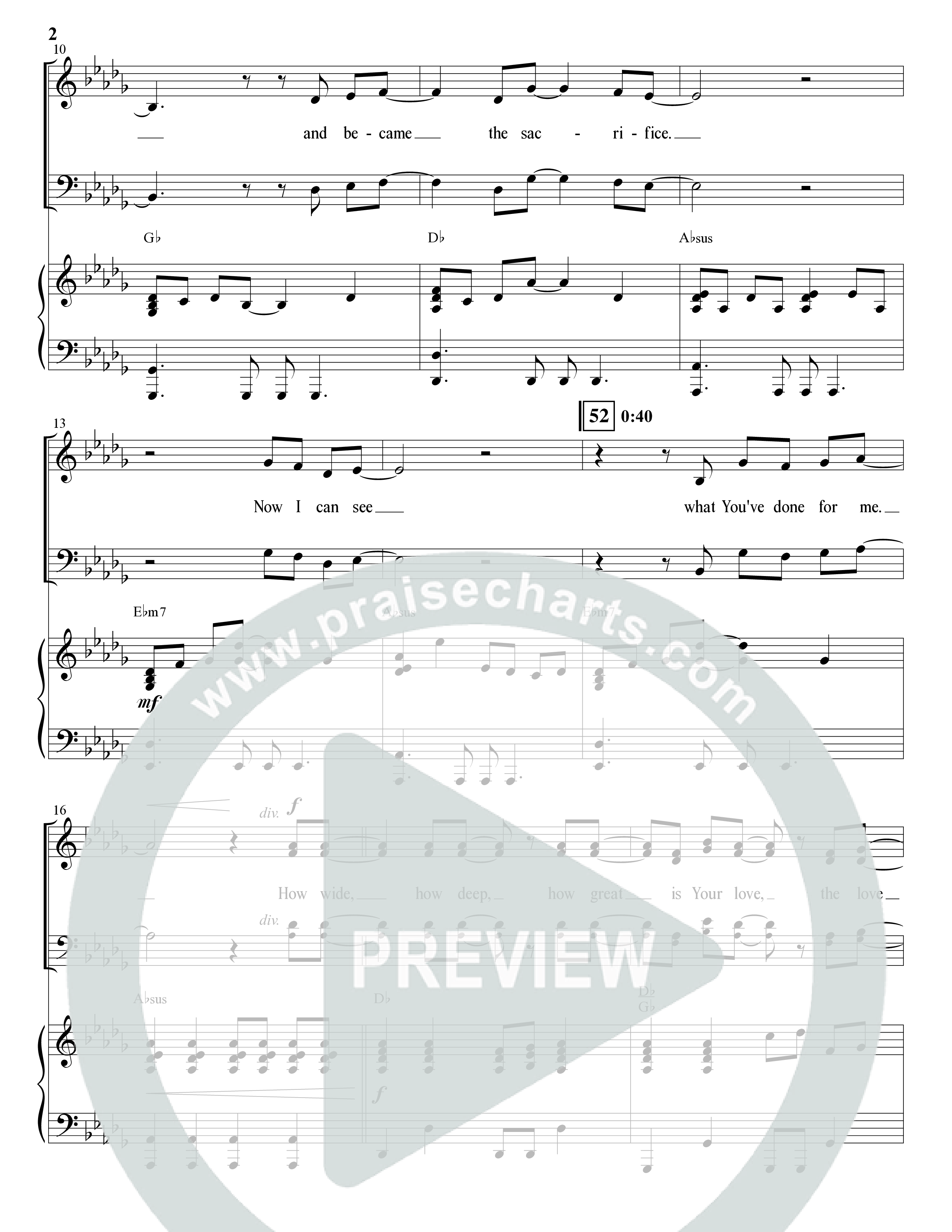 How Great Is Your Love (Choral Anthem SATB) Anthem (SATB/Piano) (The Brooklyn Tabernacle Choir / Arr. Carol Cymbala / Orch. Jason Michael Webb)