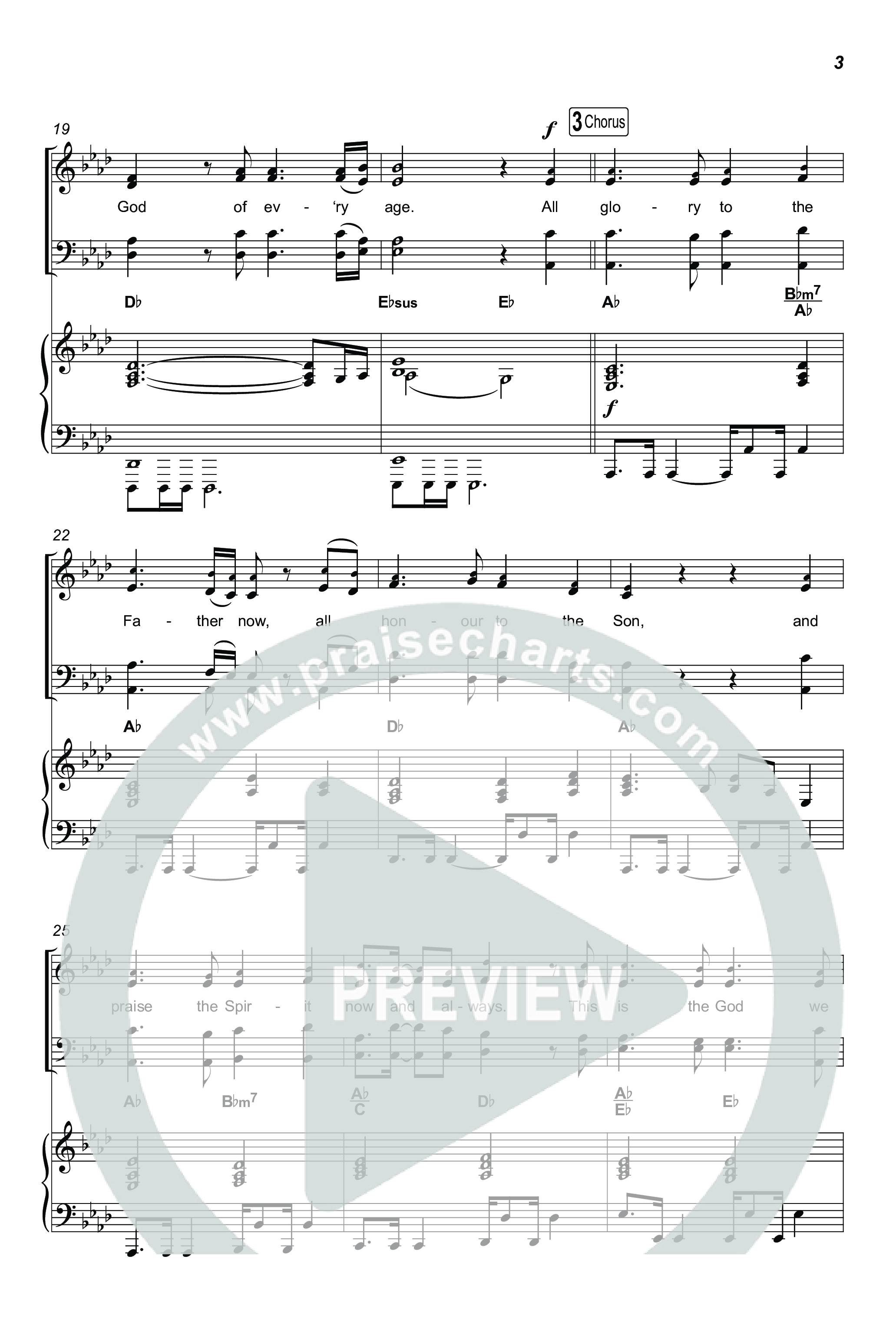 The God We Love (Nicene Creed) (Sing It Now) Octavo (SATB & Pno) (CityAlight / Matt Redman / Arr. Luke Gambill)