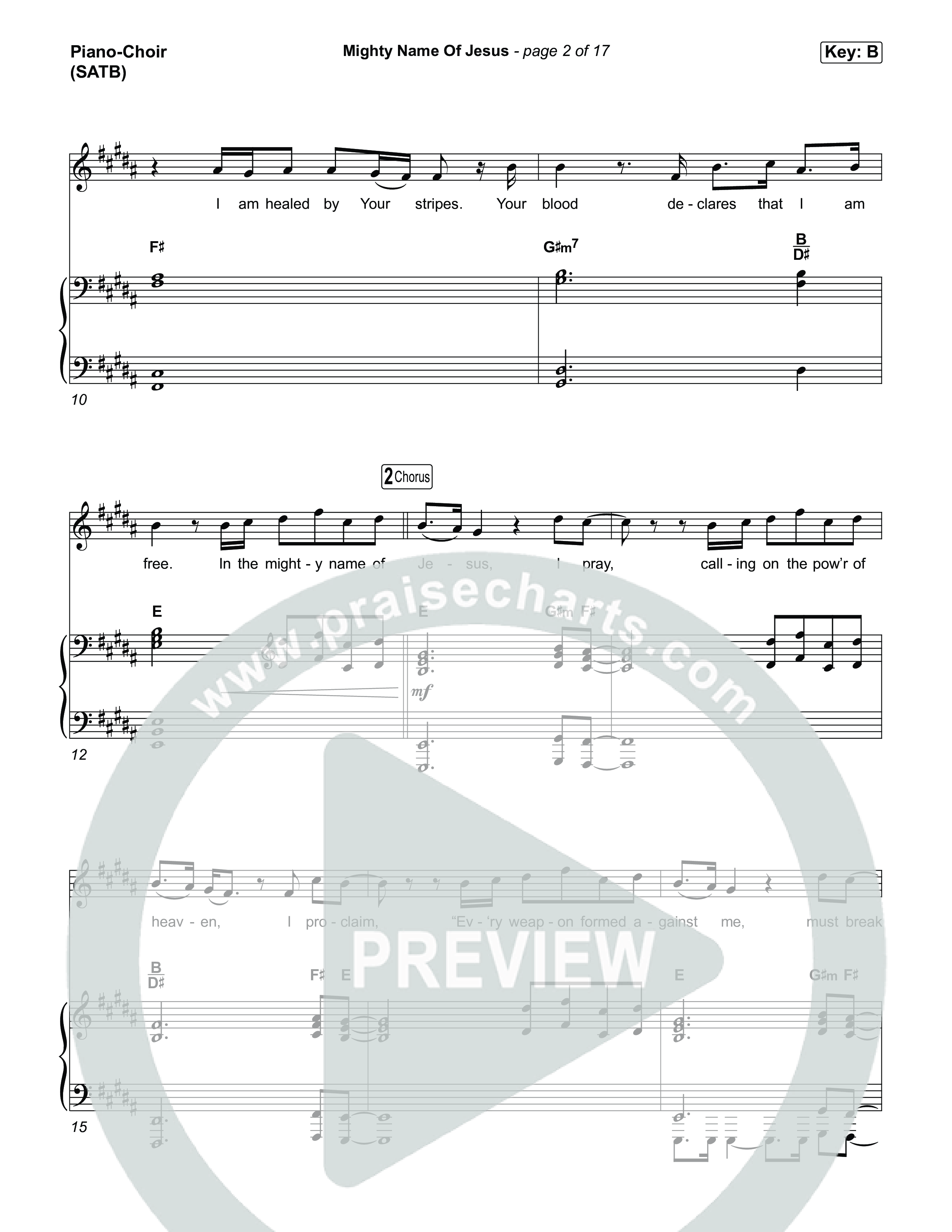Mighty Name Of Jesus Piano/Vocal Pack (The Belonging Co / David Dennis)