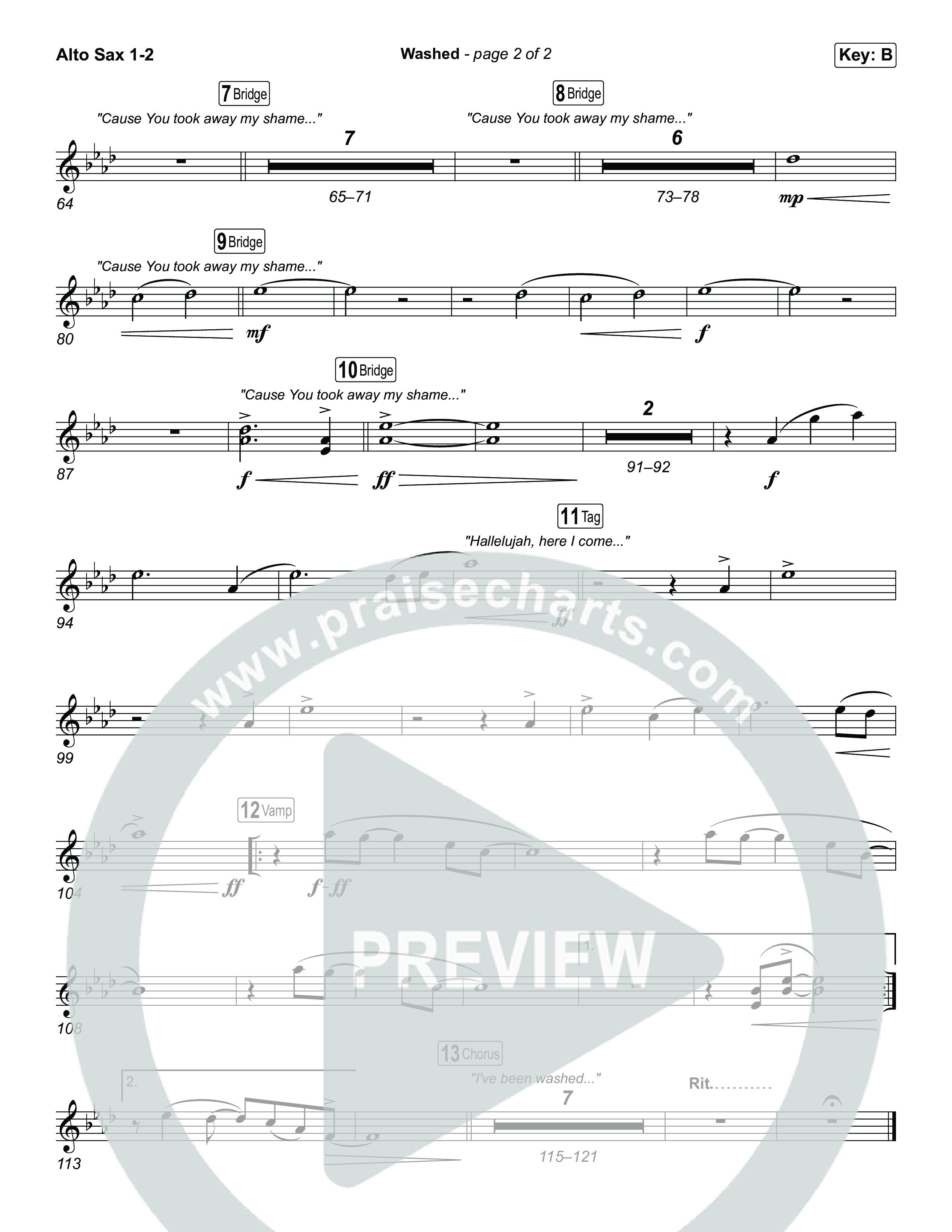 Washed Alto Sax 1,2 (ELEVATION RHYTHM)