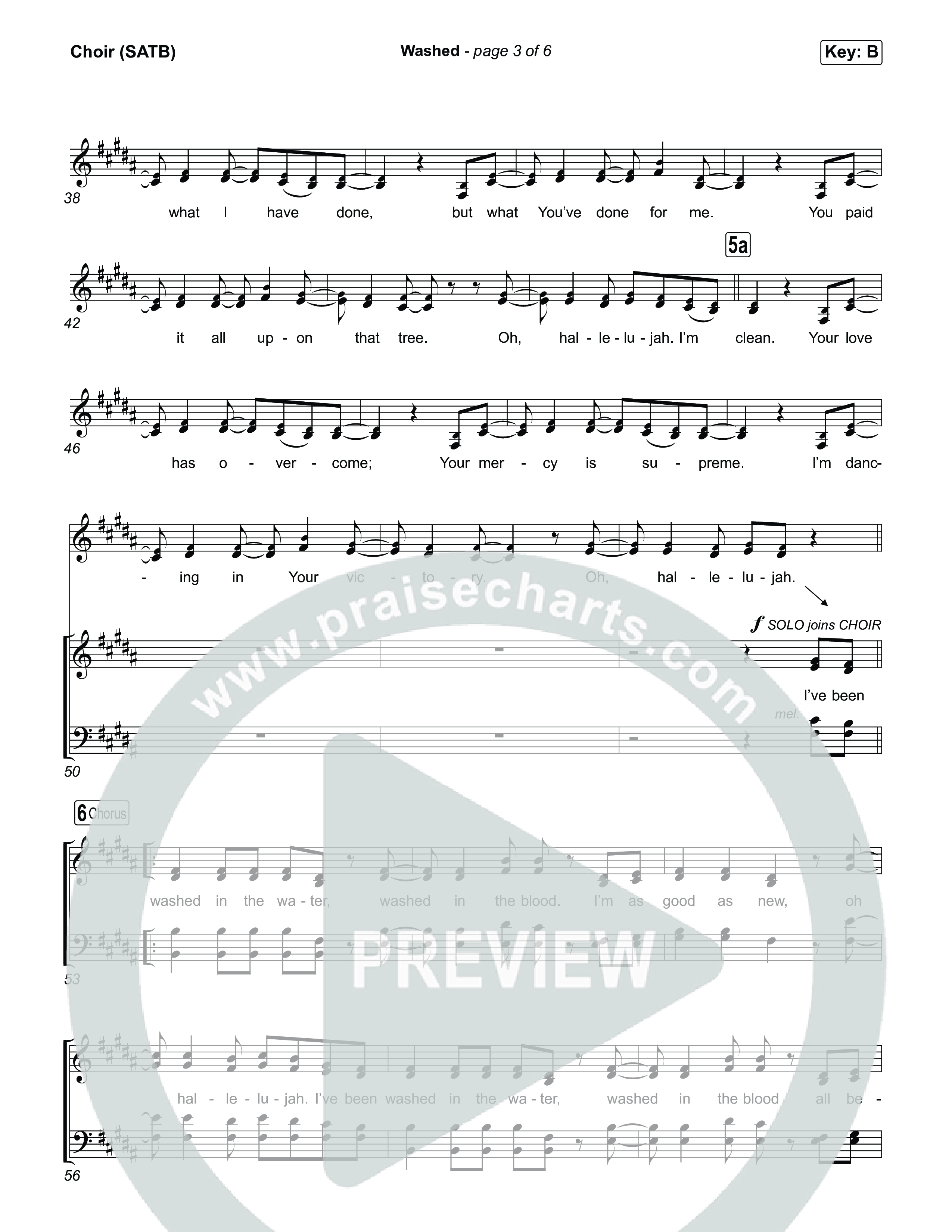 Washed Choir Sheet (SATB) (ELEVATION RHYTHM)