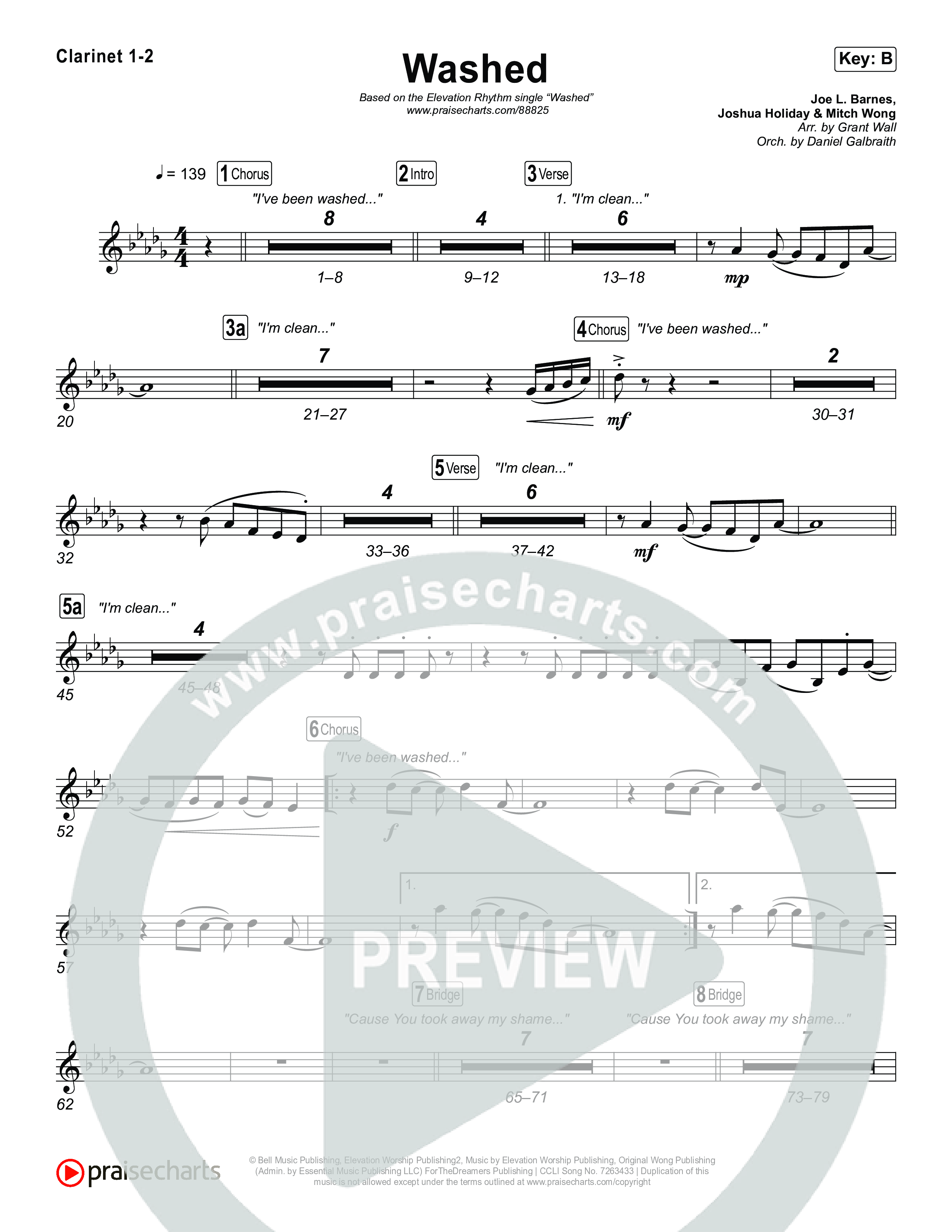Washed Clarinet 1,2 (ELEVATION RHYTHM)