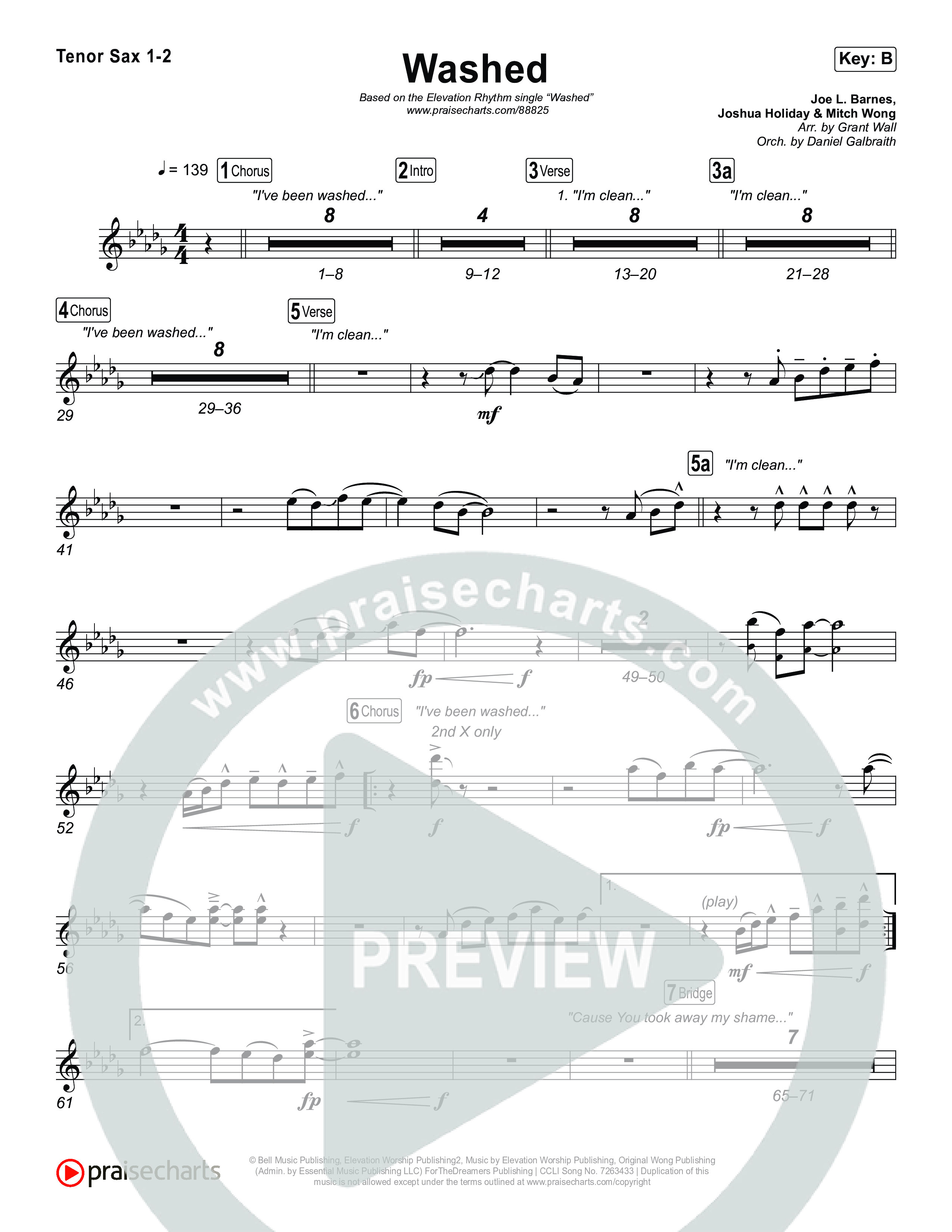 Washed Sax Pack (ELEVATION RHYTHM)