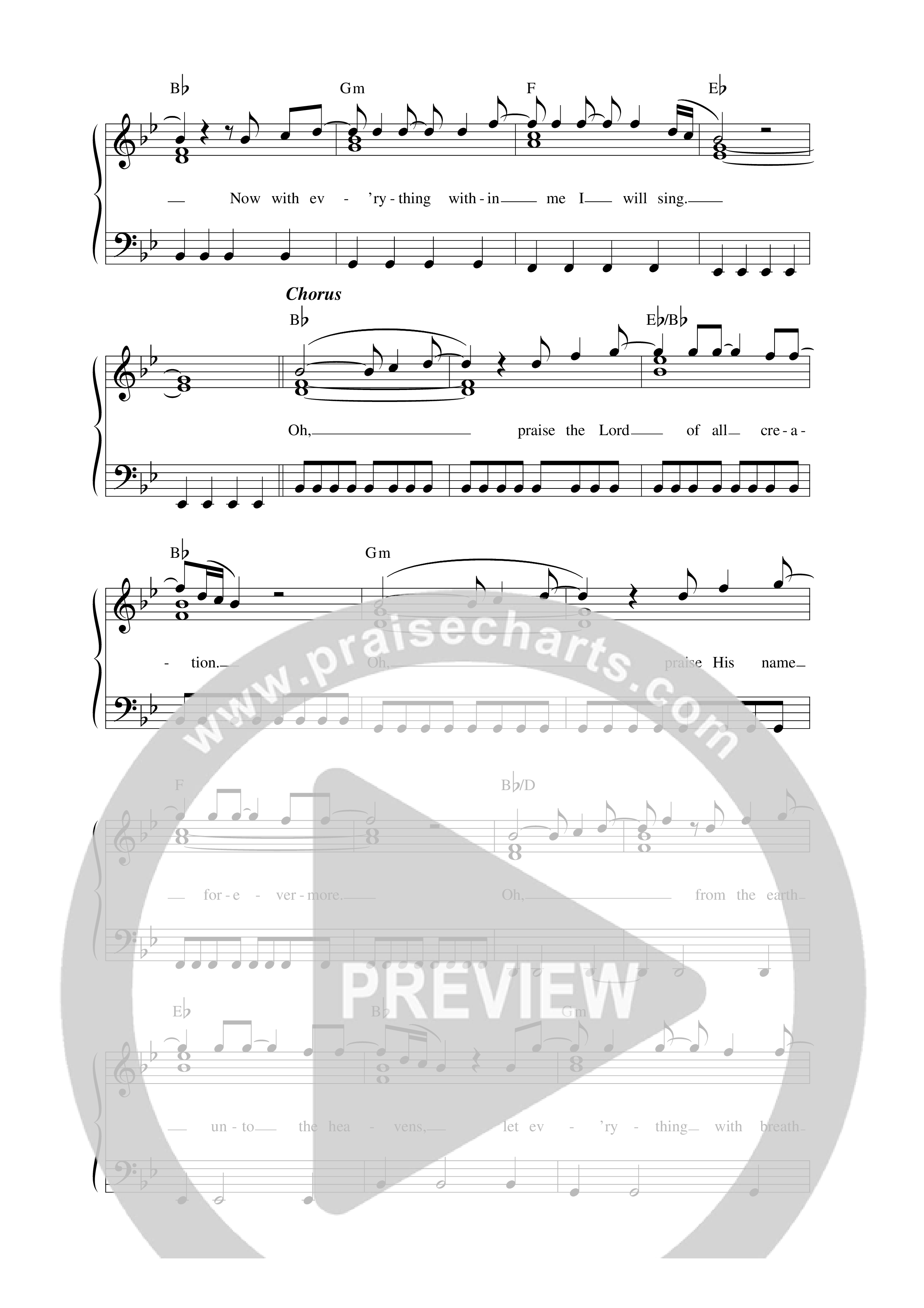 Everything With Breath Lead Sheet Melody (Alexander Pappas)