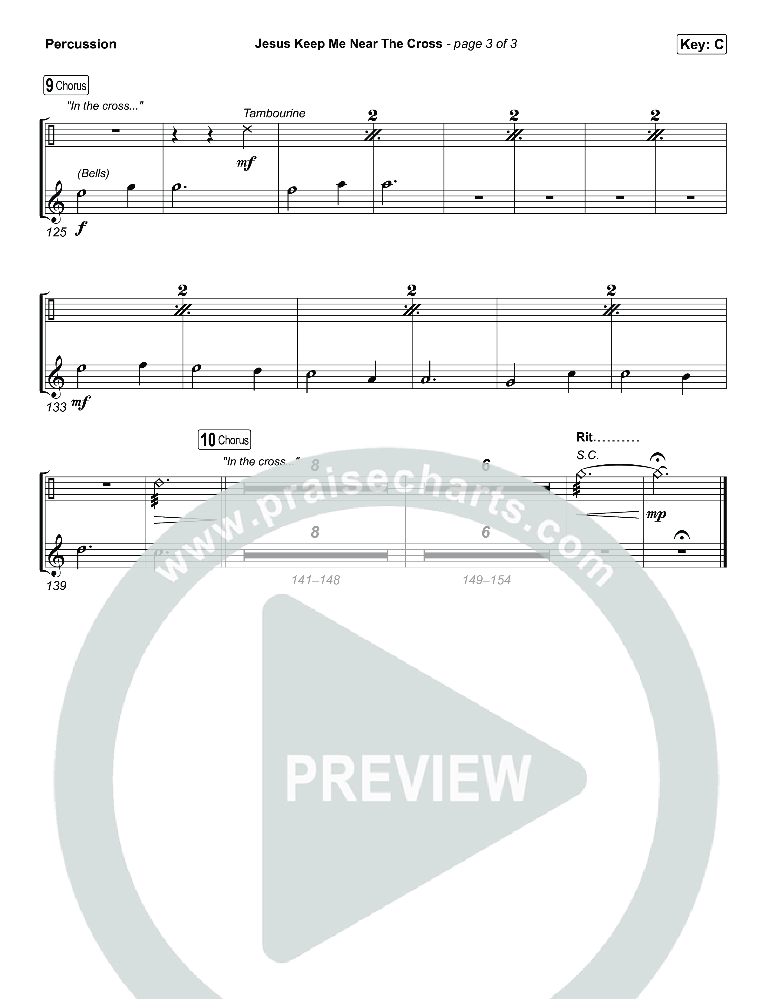 Jesus Keep Me Near The Cross Percussion (Keith & Kristyn Getty / Sandra McCracken)