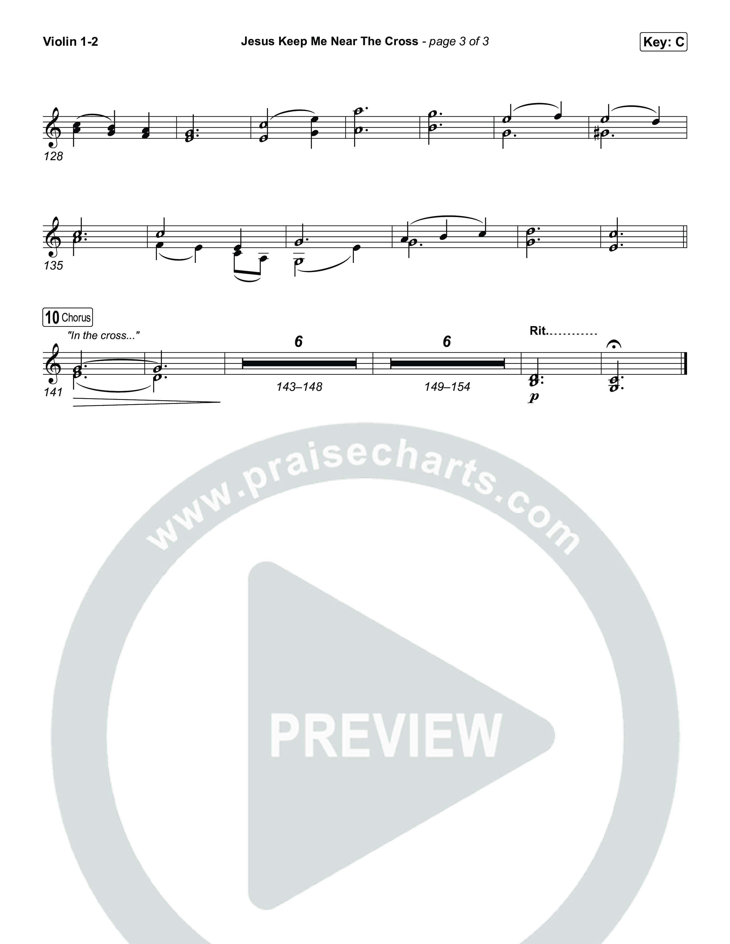 Jesus Keep Me Near The Cross String Pack (Keith & Kristyn Getty / Sandra McCracken)