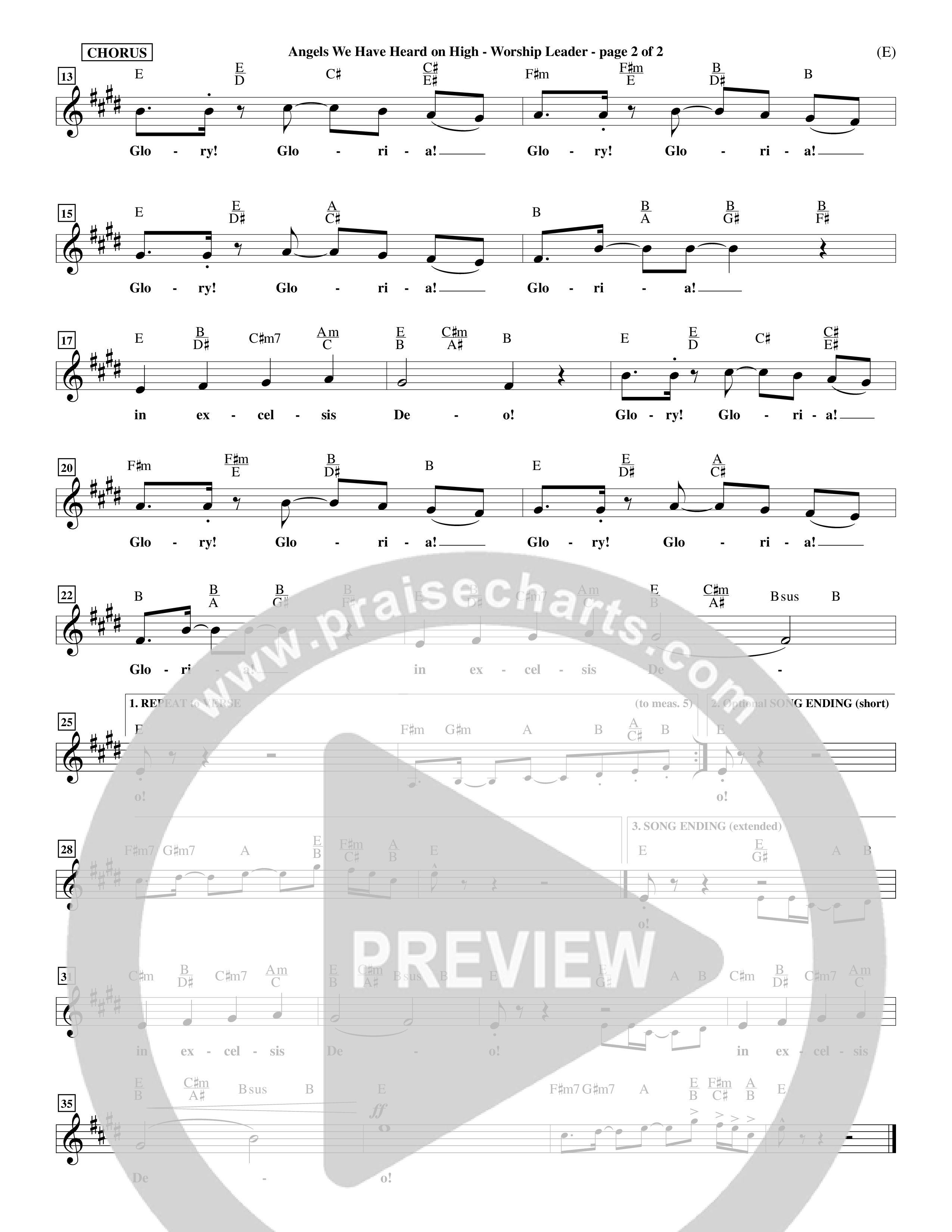 Angels We Have Heard On High (Choral Anthem SATB) Rhythm Pack (Word Music Choral / Arr. John Coates / Orch. Dave Williamson / Orch. Billy Payne)