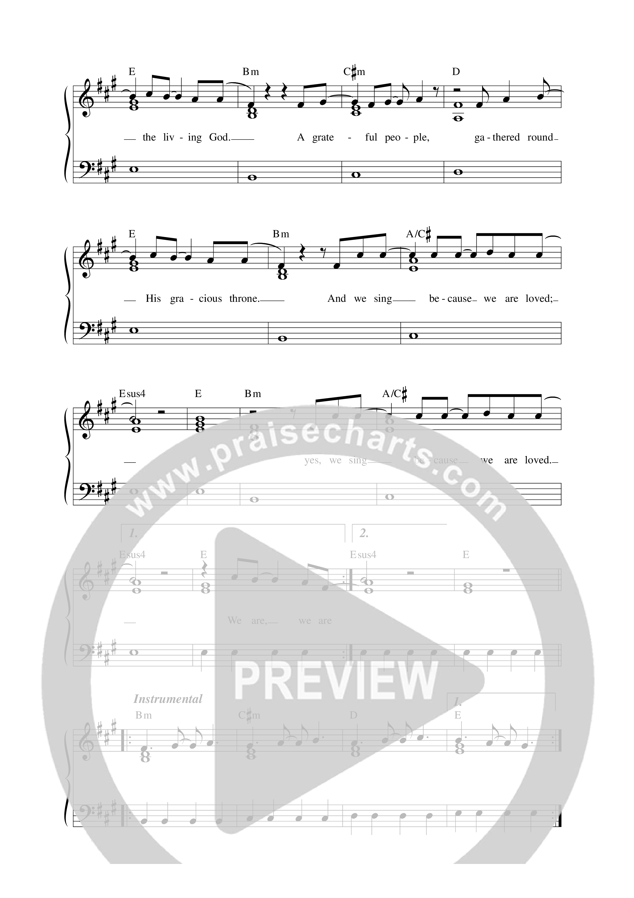 Heard By Heaven Lead Sheet Melody (Matt Redman)