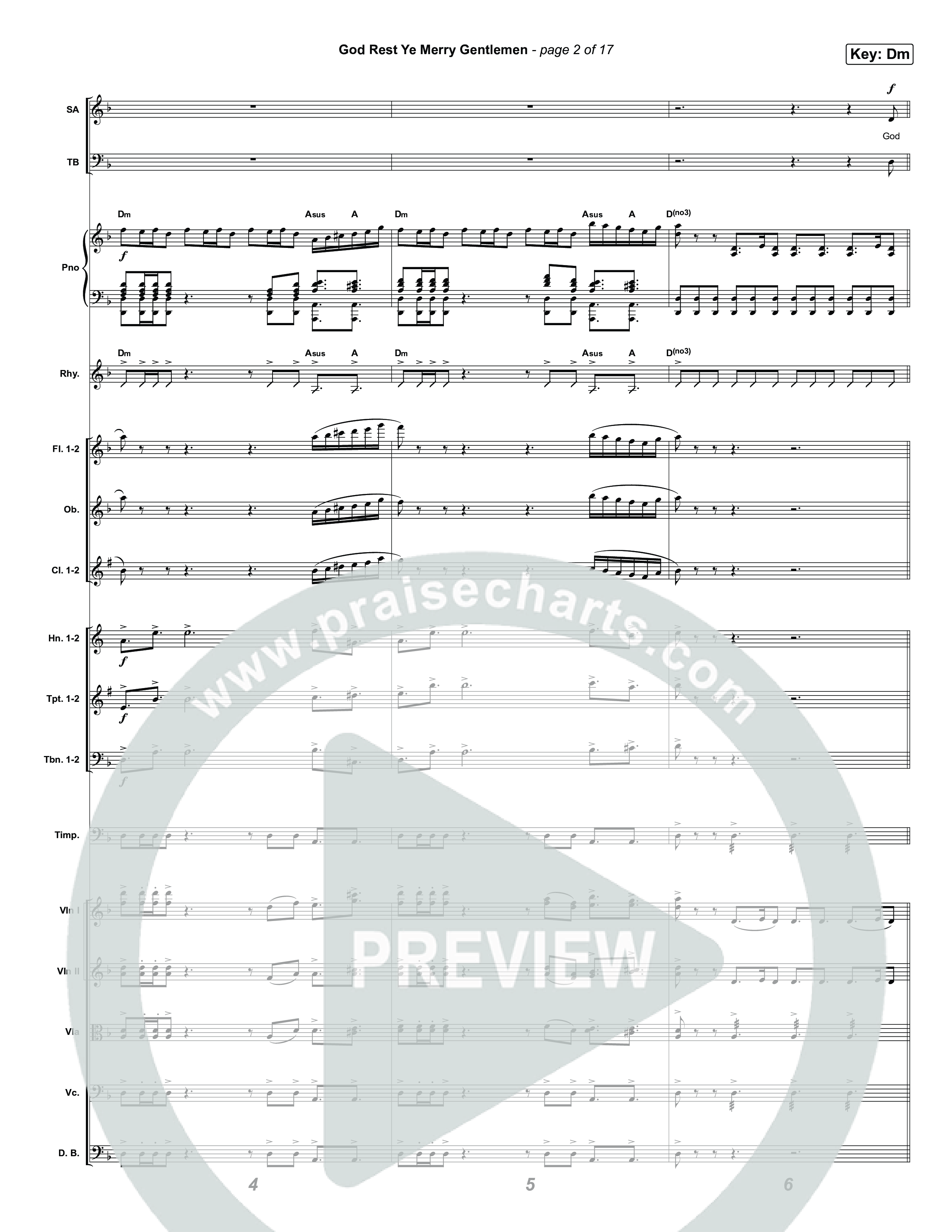 God Rest Ye Merry Gentlemen Orchestration (Museum Of The Bible / Arr. Phillip Keveren)