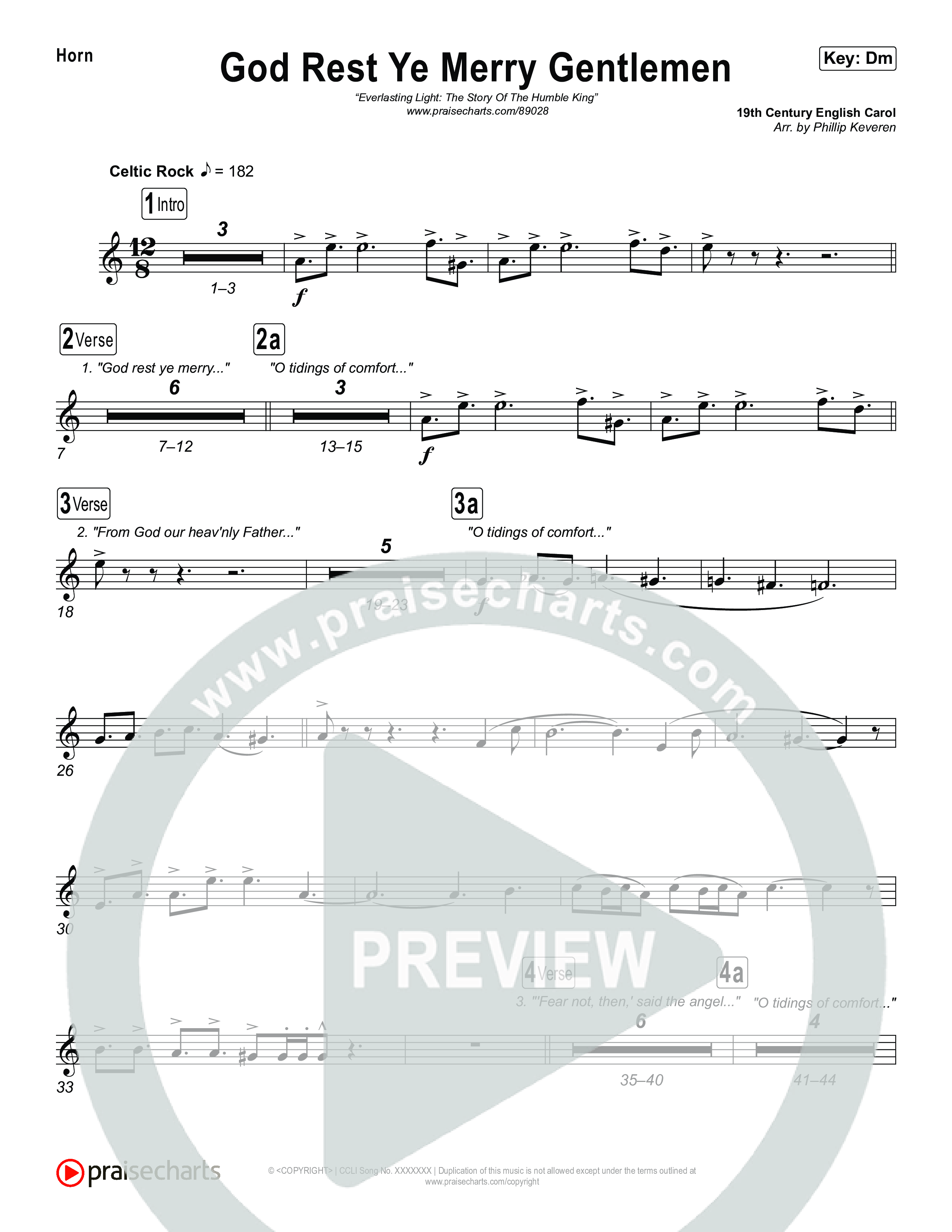 God Rest Ye Merry Gentlemen Brass Pack (Museum Of The Bible / Arr. Phillip Keveren)