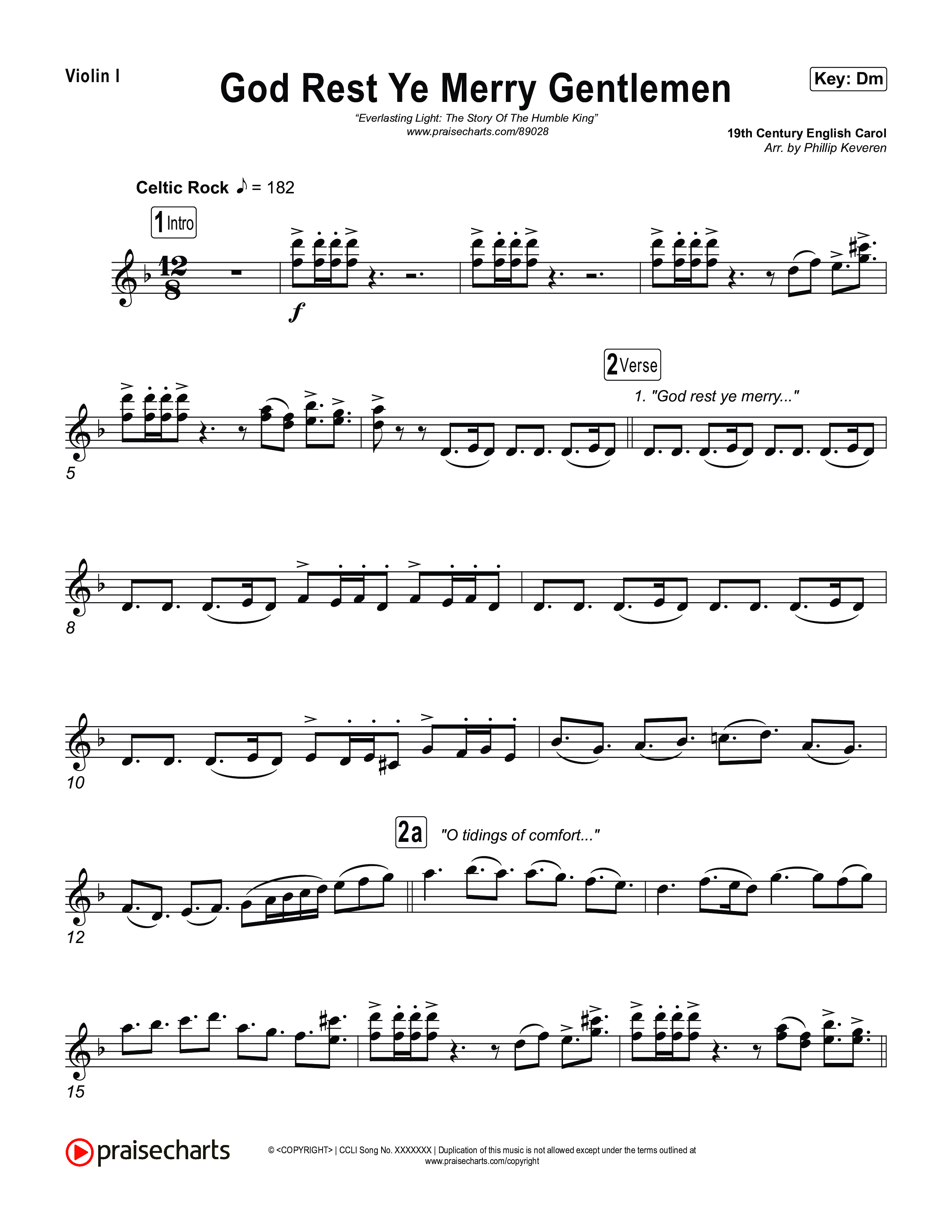 God Rest Ye Merry Gentlemen String Pack (Museum Of The Bible / Arr. Phillip Keveren)