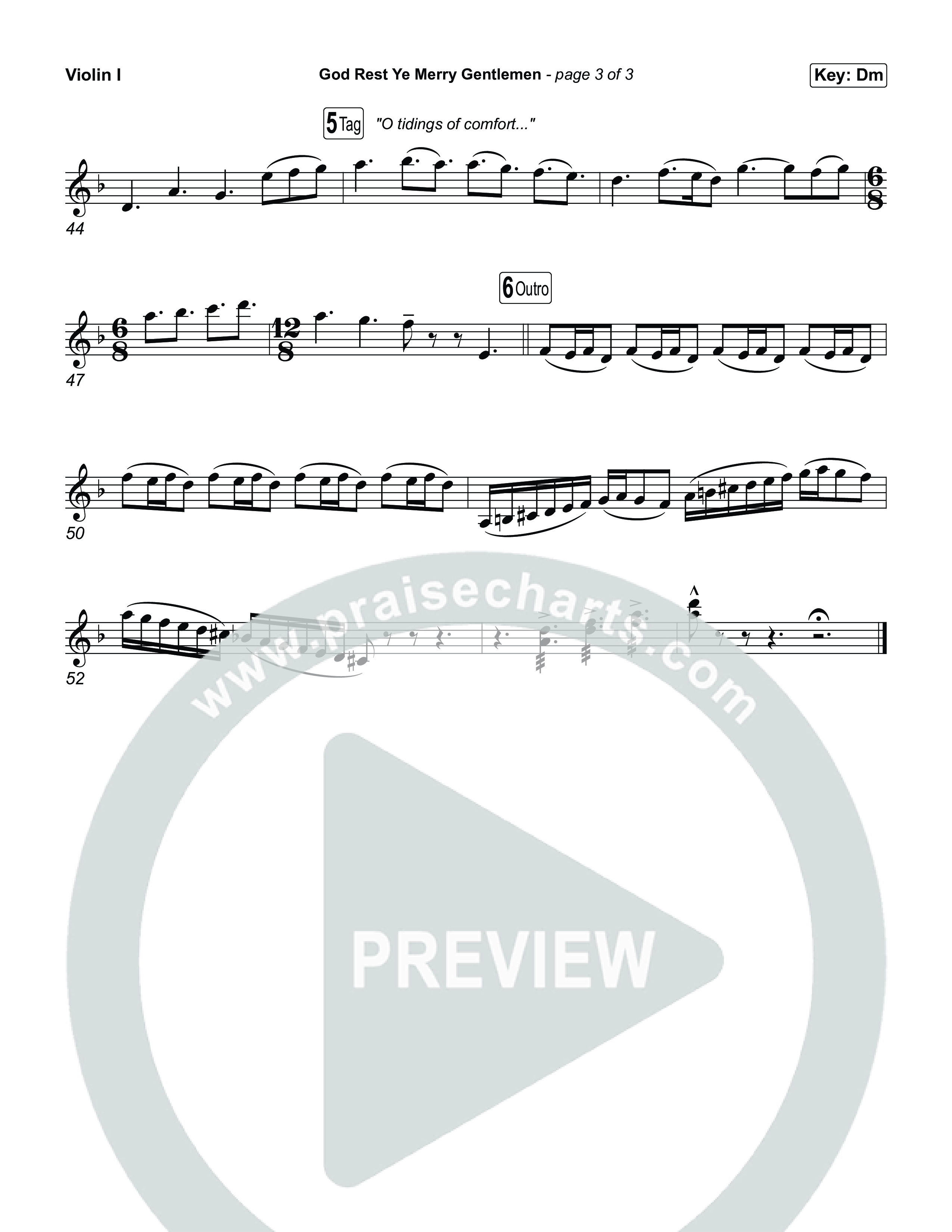 God Rest Ye Merry Gentlemen String Pack (Museum Of The Bible / Arr. Phillip Keveren)