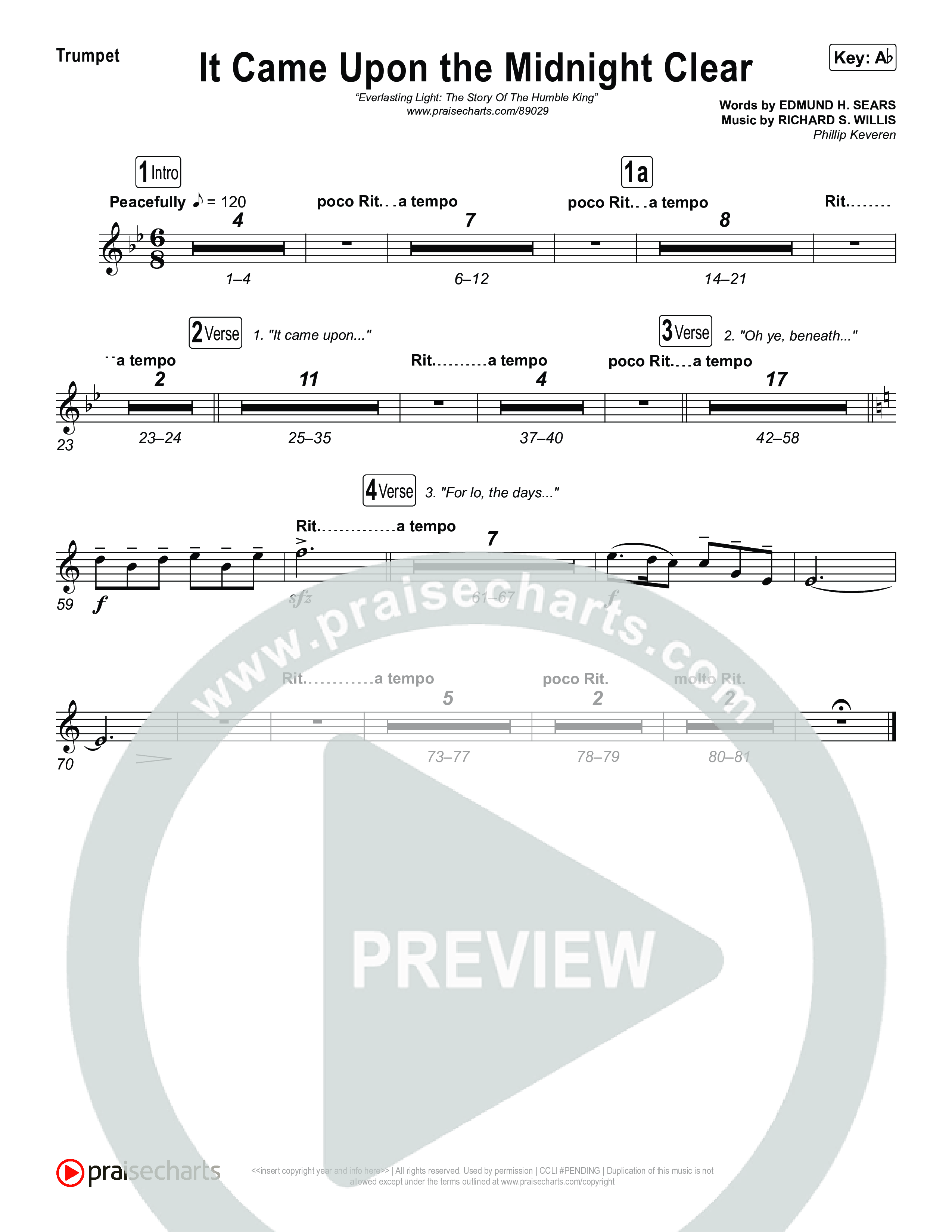 It Came Upon The Midnight Clear with O Mio Babbino Brass Pack (Museum Of The Bible / Arr. Phillip Keveren)