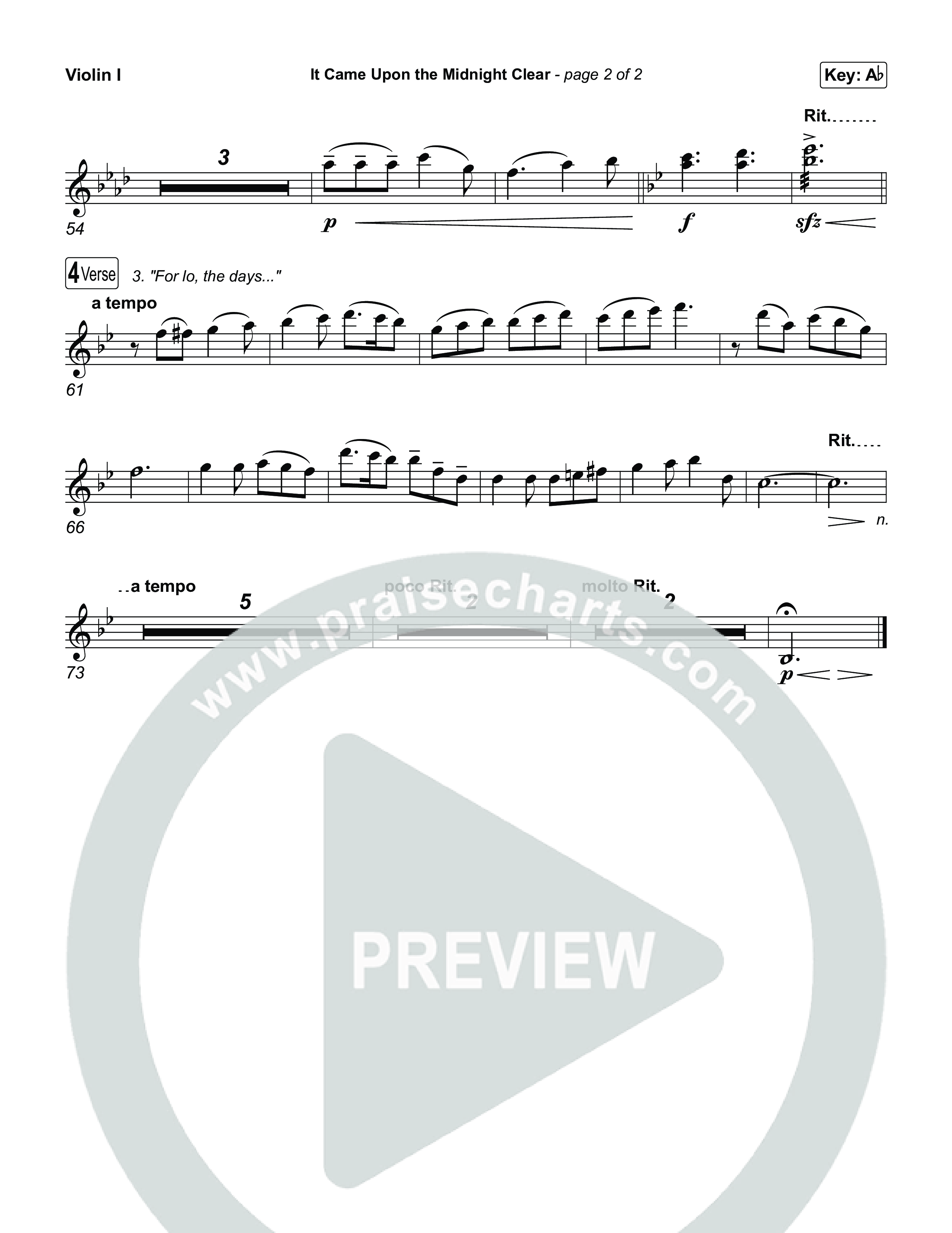 It Came Upon The Midnight Clear with O Mio Babbino String Pack (Museum Of The Bible / Arr. Phillip Keveren)