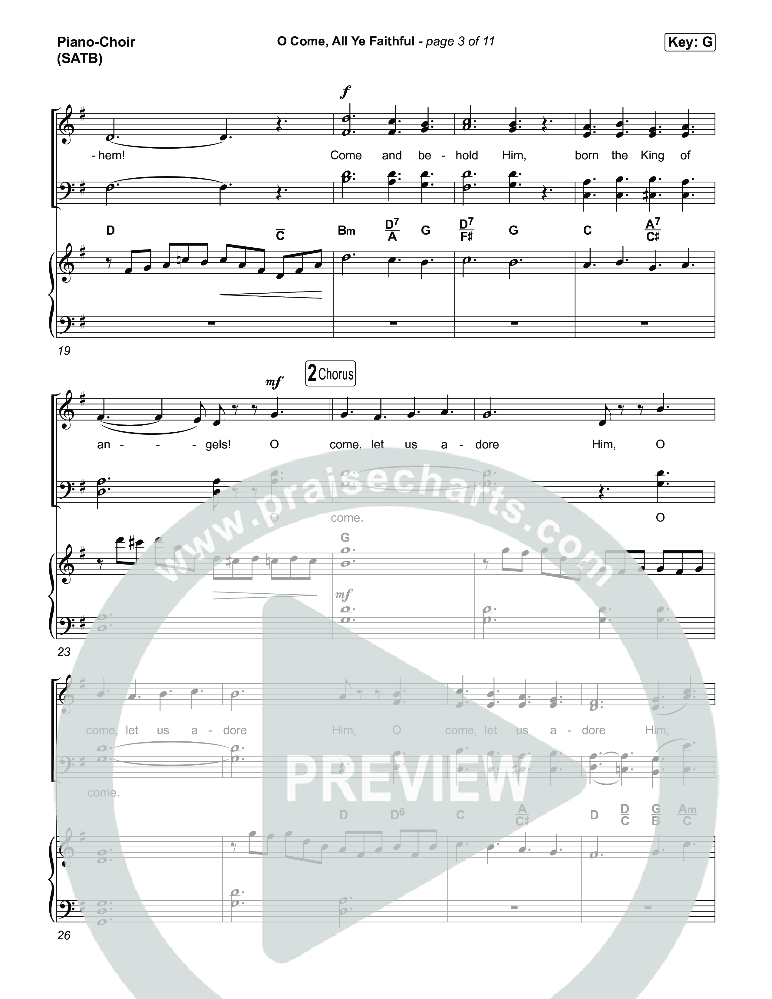 O Come All Ye Faithful Piano/Vocal Pack (Museum Of The Bible / Arr. Phillip Keveren)