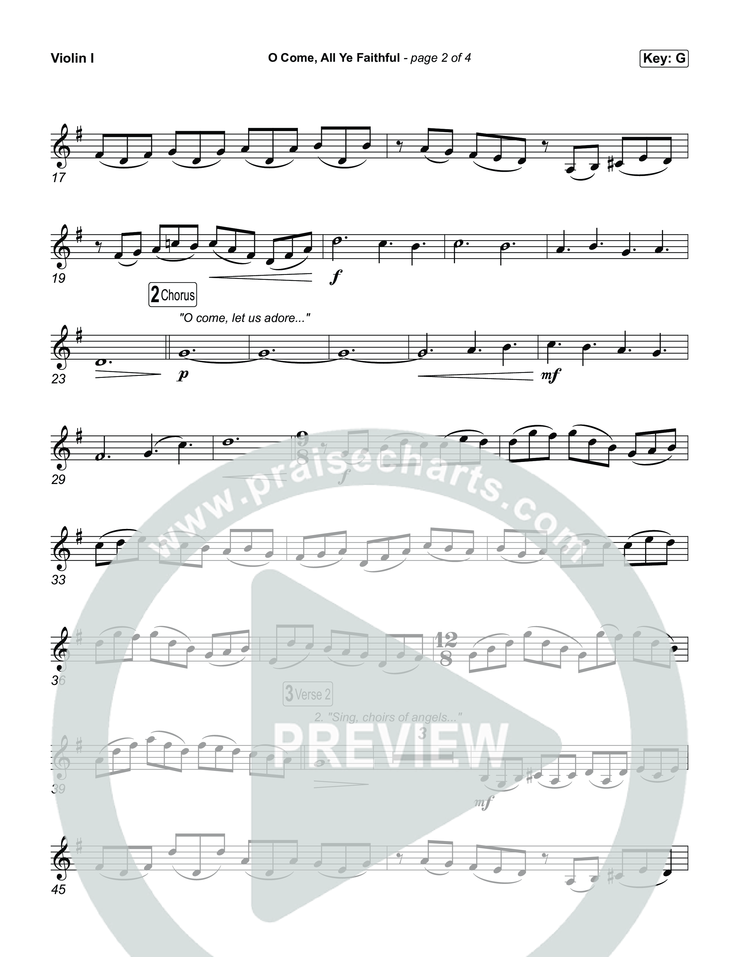 O Come All Ye Faithful String Pack (Museum Of The Bible / Arr. Phillip Keveren)