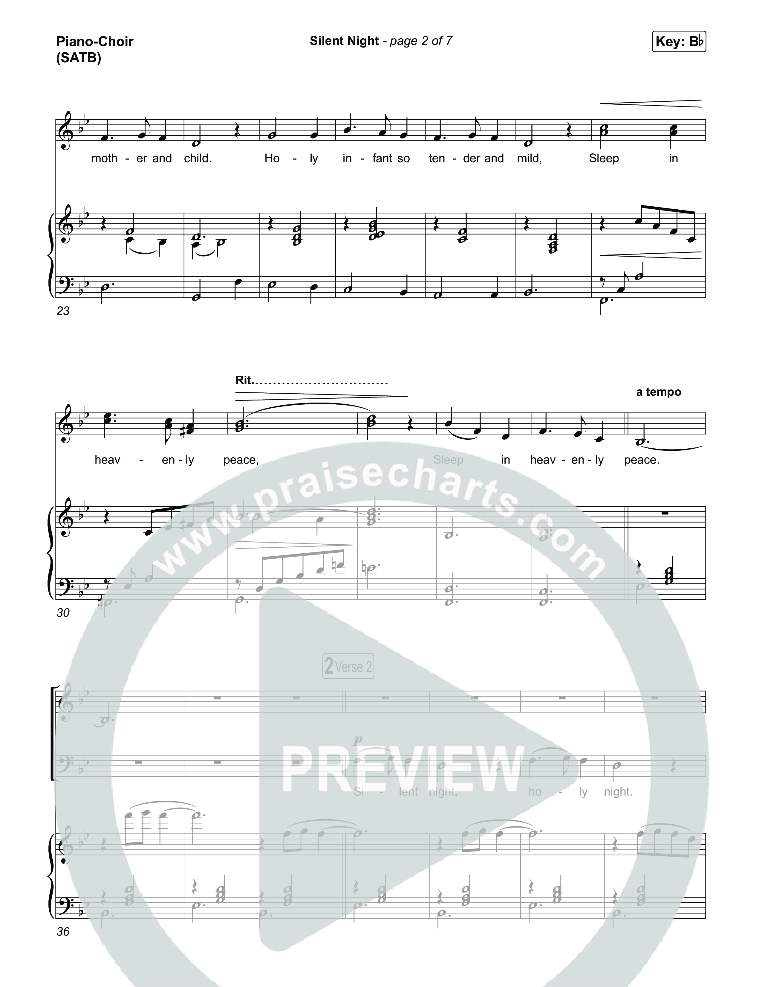 Silent Night Piano/Vocal Pack (Museum Of The Bible / Arr. Phillip Keveren)