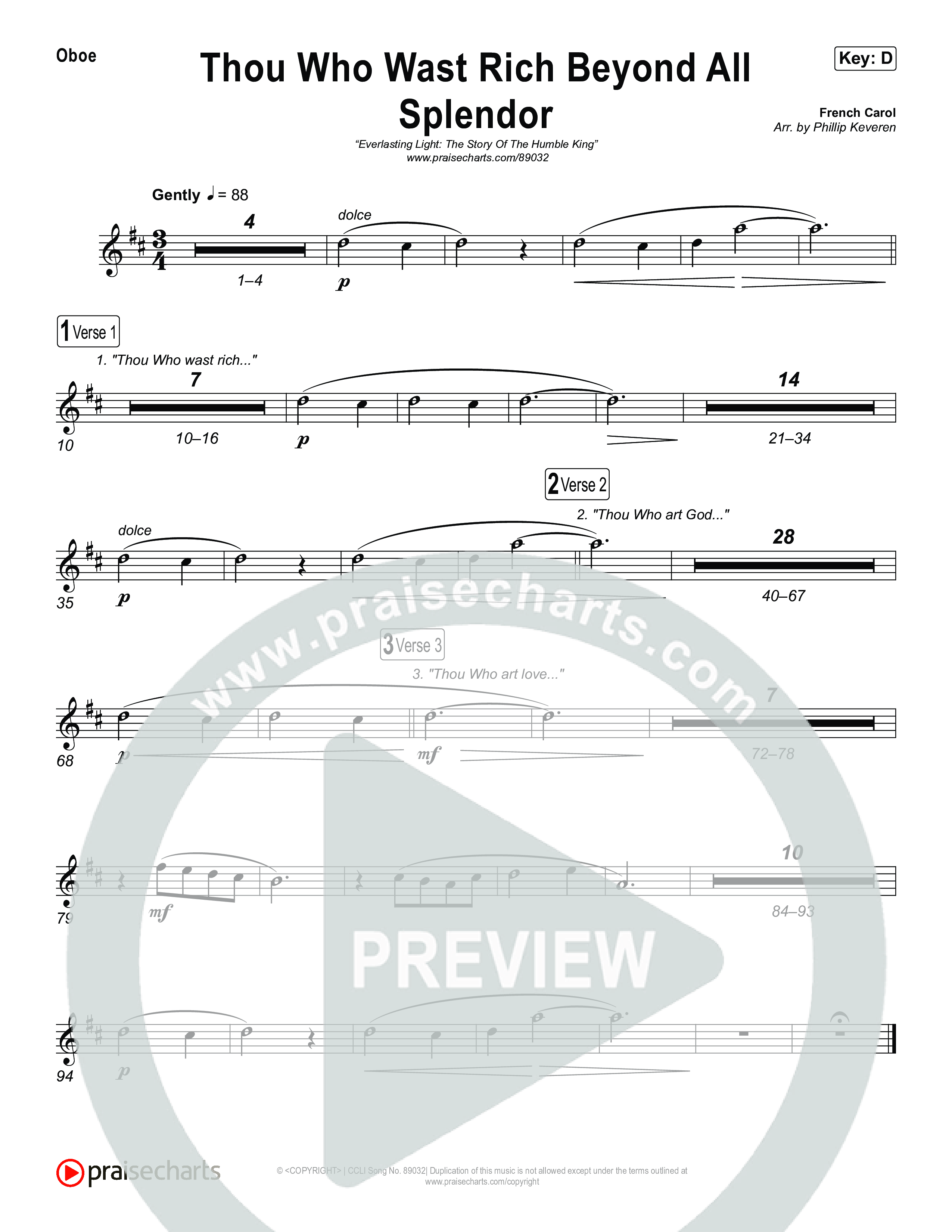 Thou Who Wast Rich Wind Pack (Museum Of The Bible / Arr. Phillip Keveren)