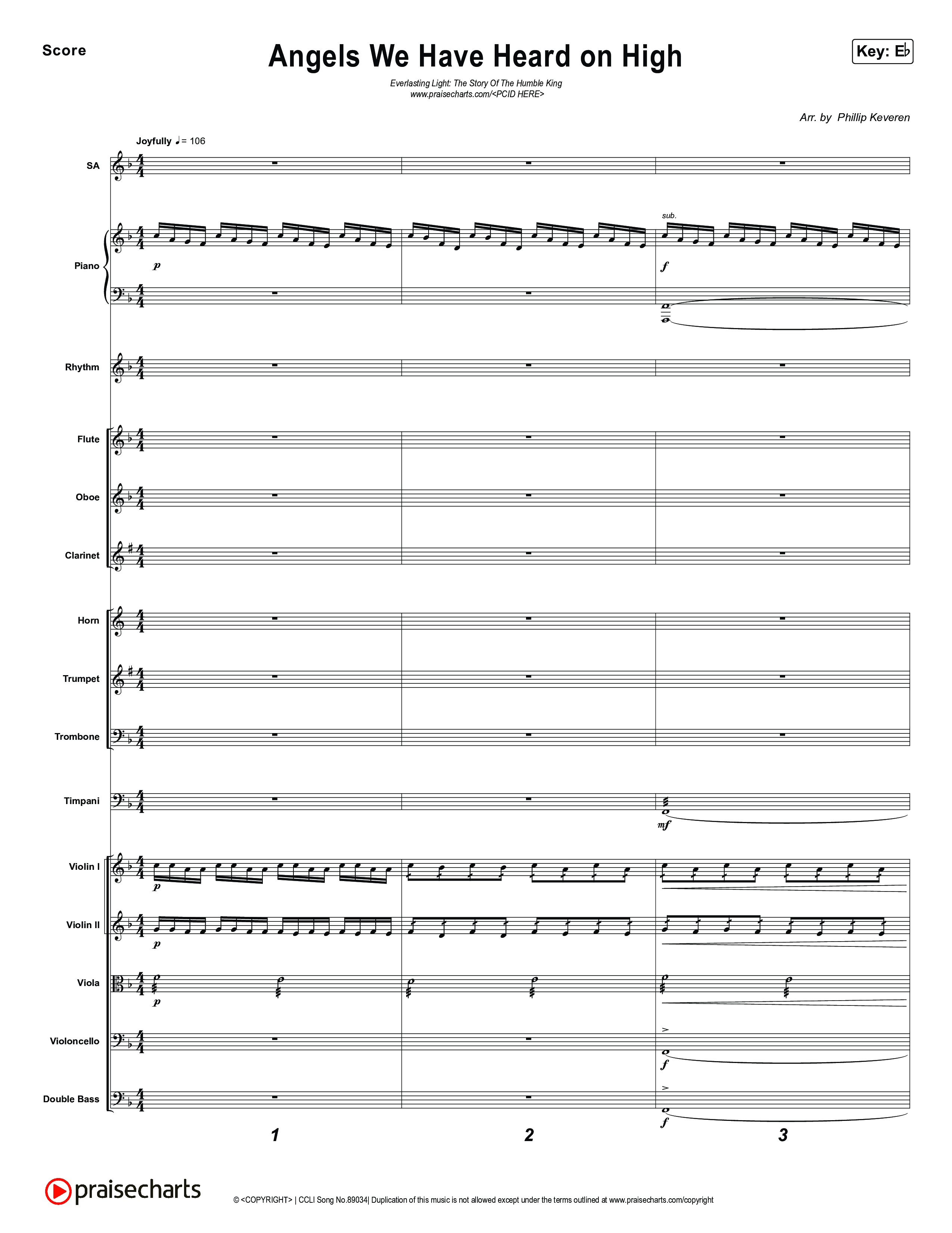 Angels We Have Heard On High Orchestration (Museum Of The Bible)