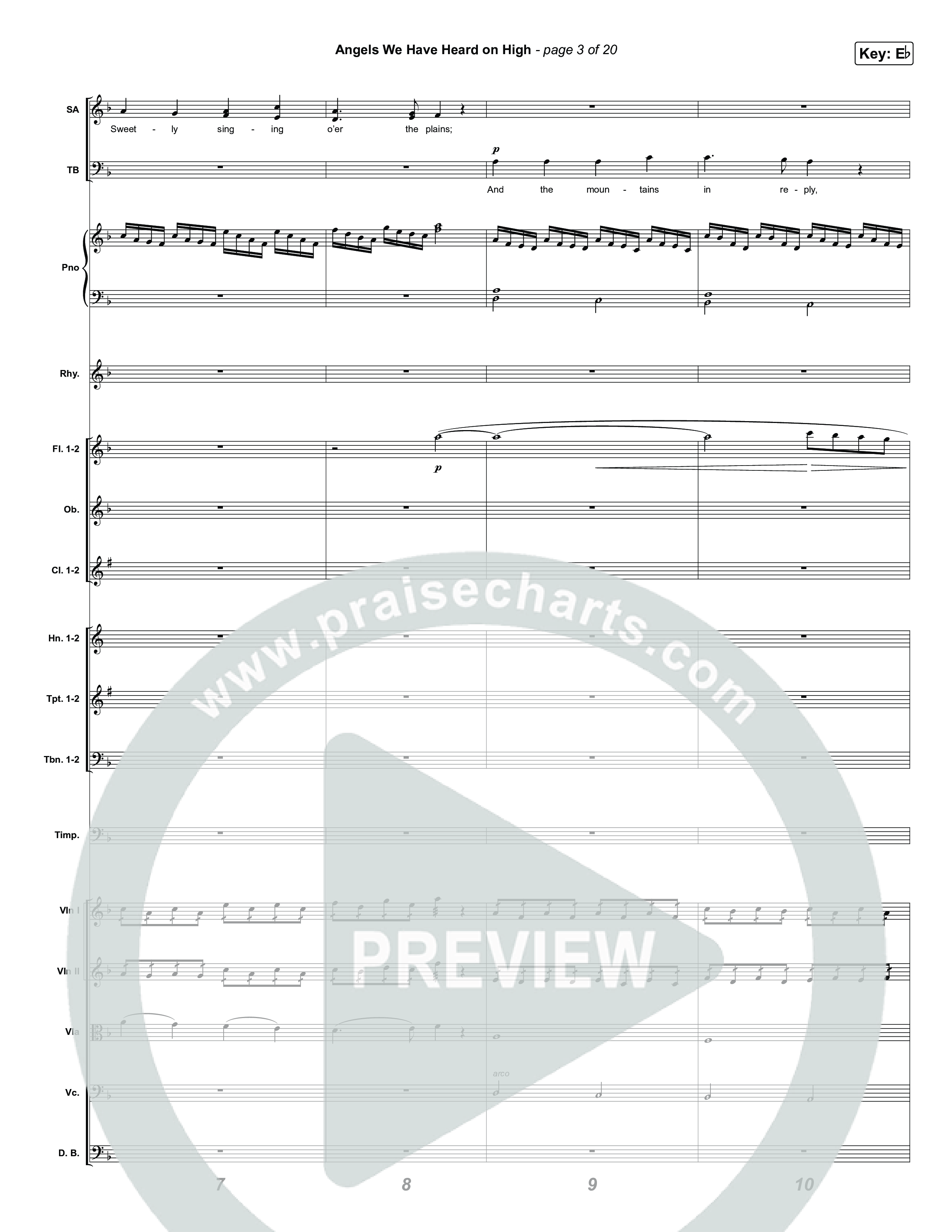 Angels We Have Heard On High Orchestration (Museum Of The Bible)