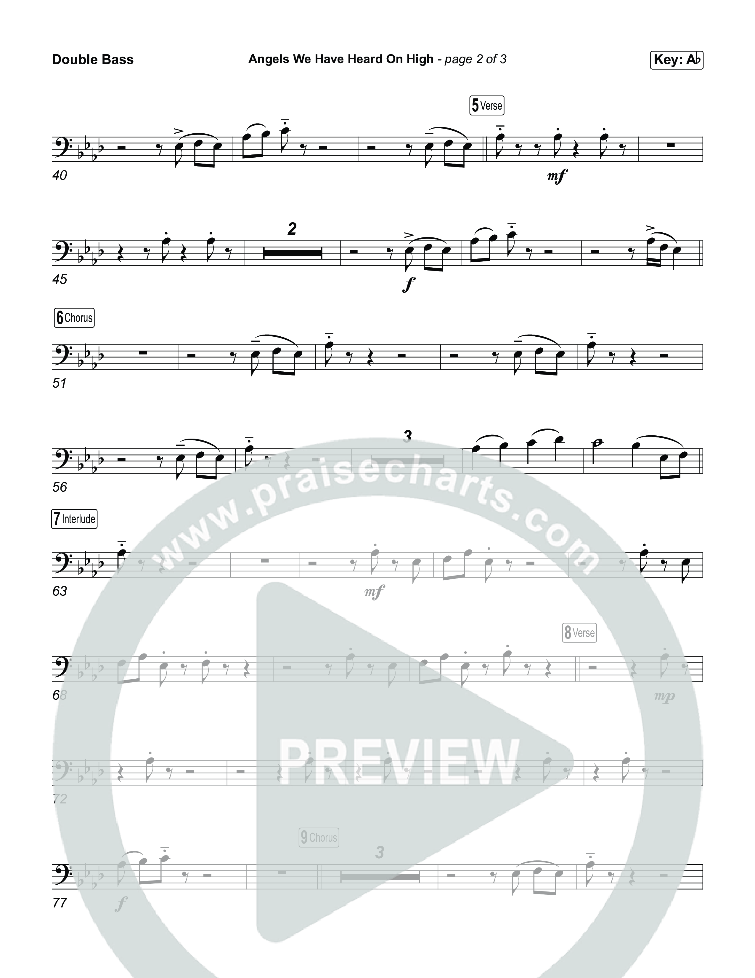 Angels We Have Heard On High String Bass (Museum Of The Bible)