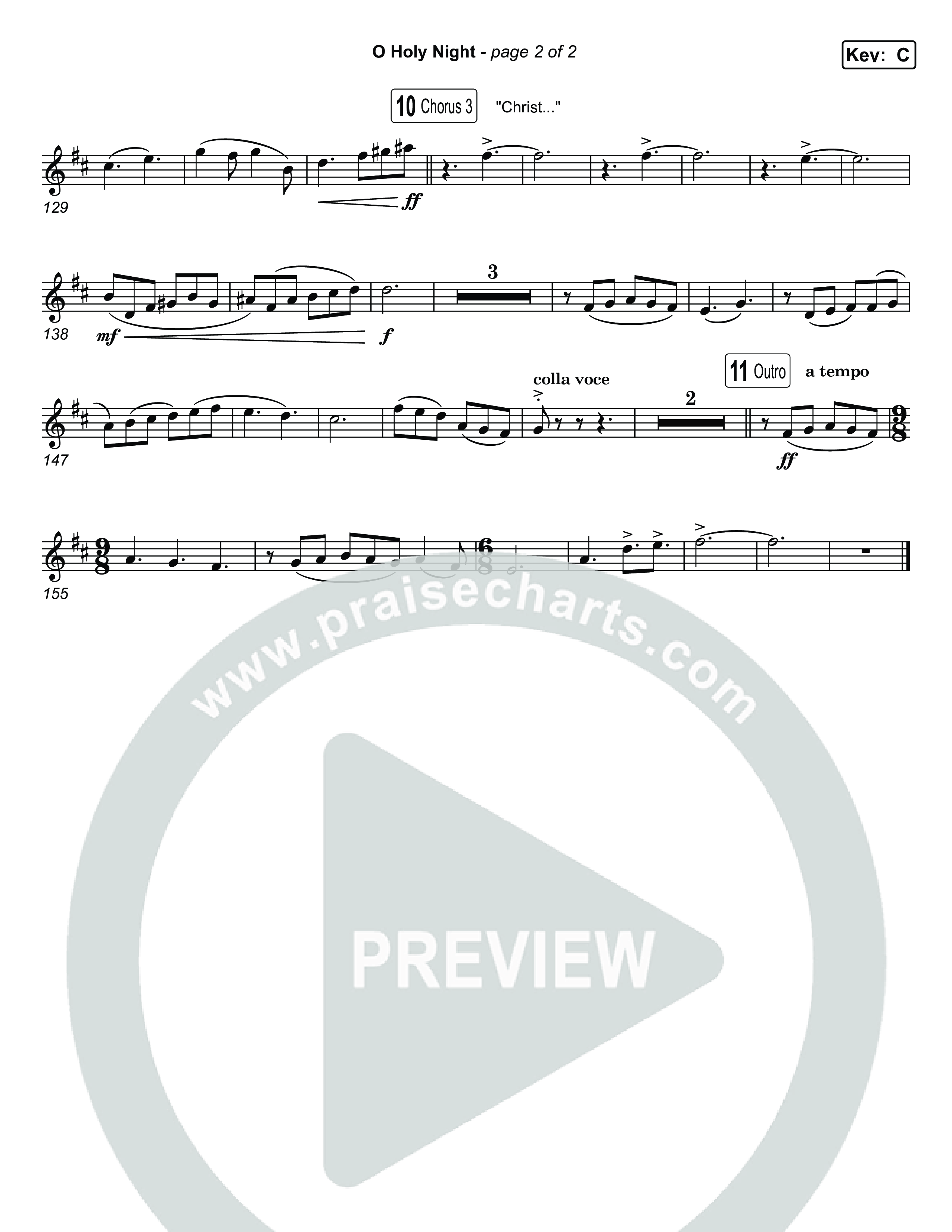 O Holy Night Clarinet 1,2 (Museum Of The Bible / Arr. Jared Haschek)