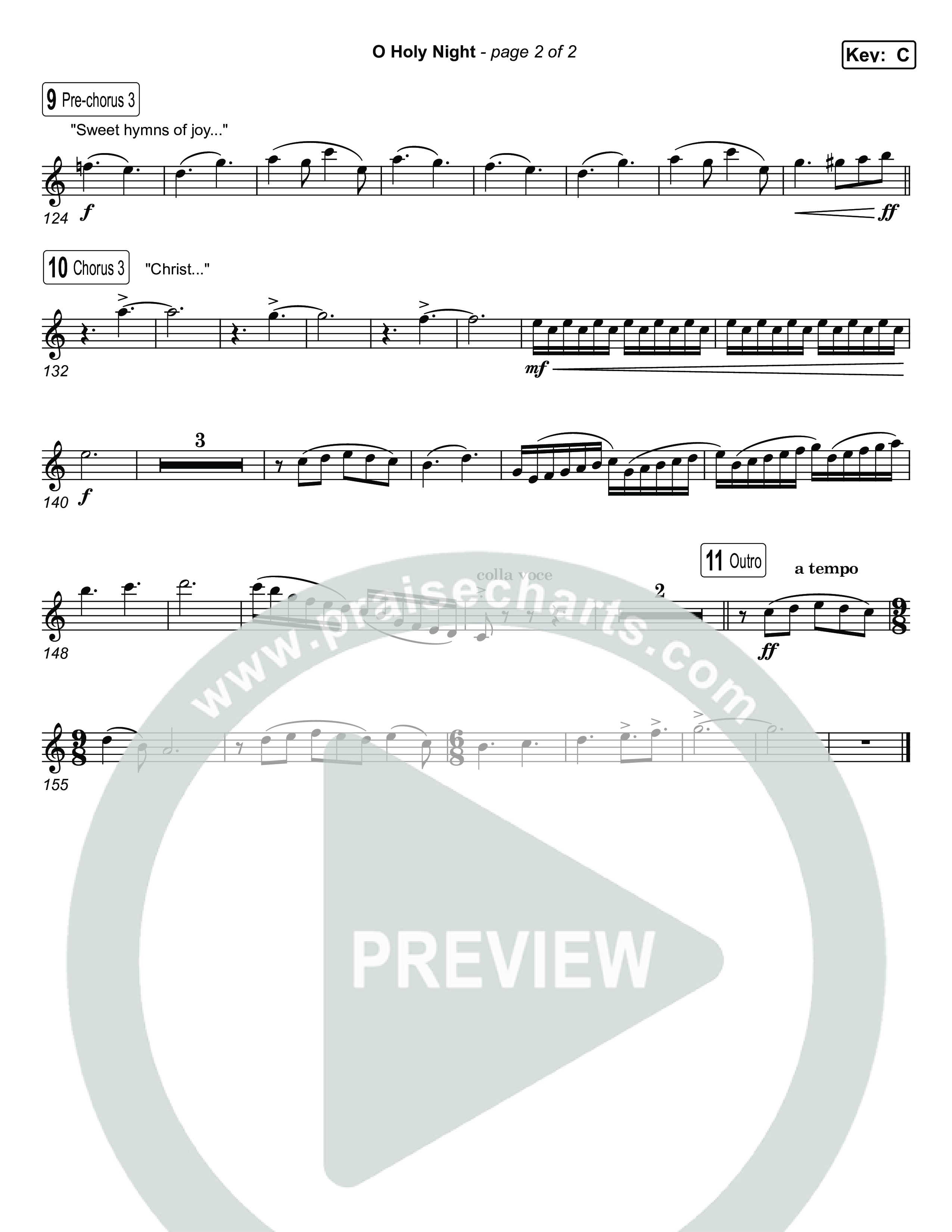 O Holy Night Oboe (Museum Of The Bible / Arr. Jared Haschek)