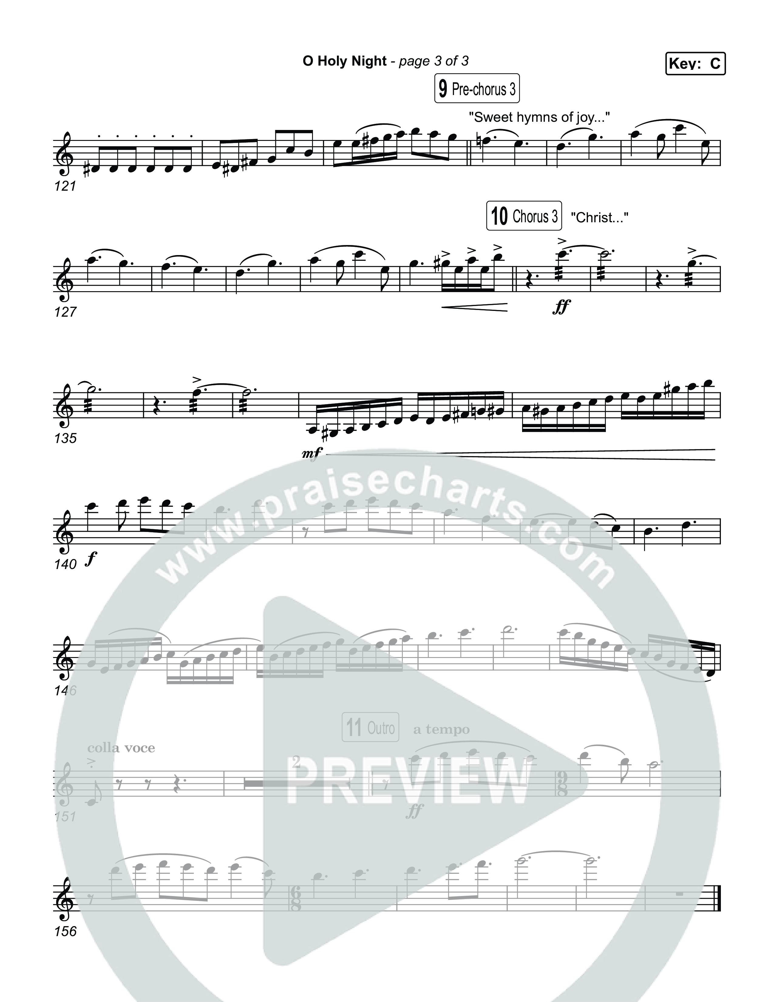 O Holy Night String Pack (Museum Of The Bible / Arr. Jared Haschek)