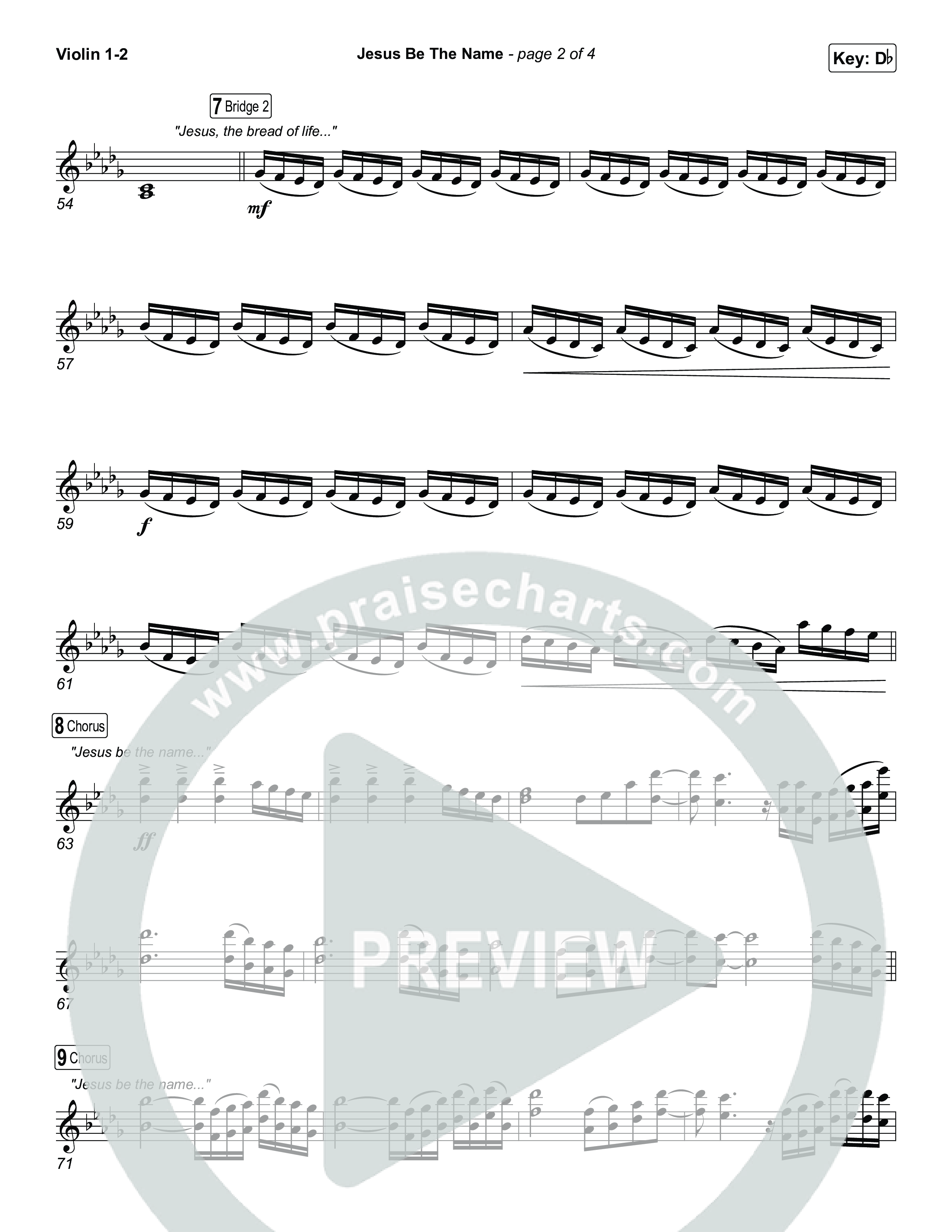 Jesus Be The Name String Pack (Elevation Worship)