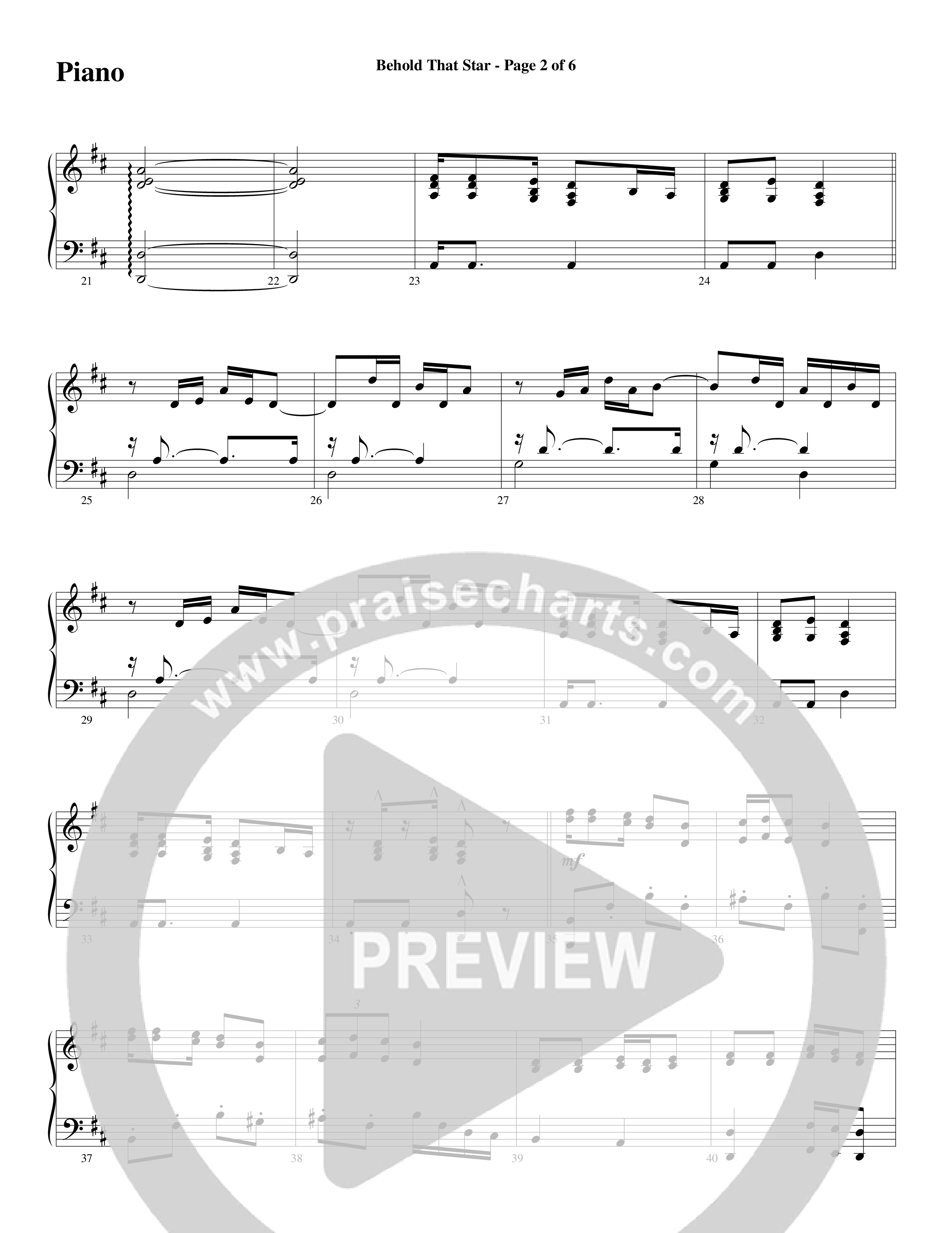 Behold That Star (with O Holy Night) (Choral Anthem SATB) Rhythm Chart (Word Music Choral / Arr. Dan Goeller / Arr. David Huntsinger)