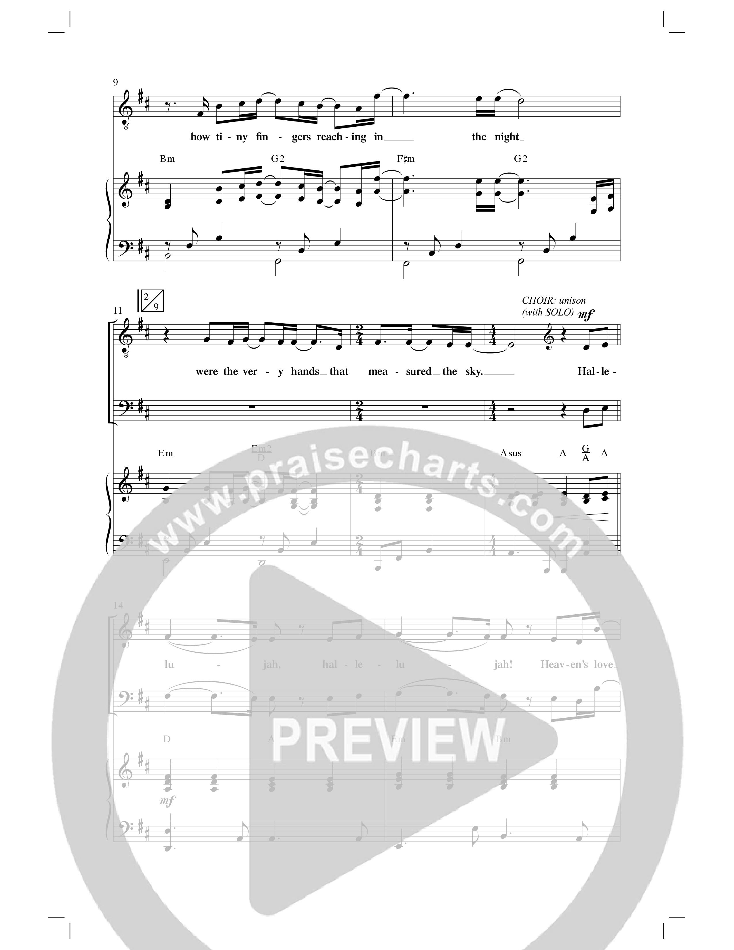 Here With Us (Choral Anthem SATB) Anthem (SATB/Piano) (Word Music Choral / Arr. David Clydesdale)